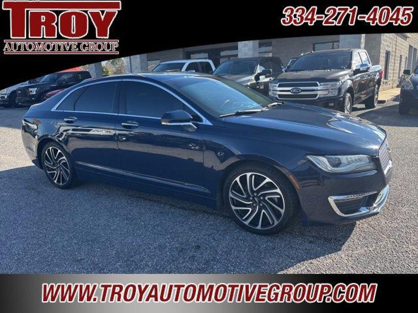 2020 Blue /Ebony Lincoln MKZ Reserve (3LN6L5E96LR) with an 2.0L I4 engine, Automatic transmission, located at 6812 Atlanta Hwy, Montgomery, AL, 36117, (334) 271-4045, 32.382118, -86.178673 - <br>Power Sunroof!!<br>2 Master Keys w/Remote Start!! - Photo#9