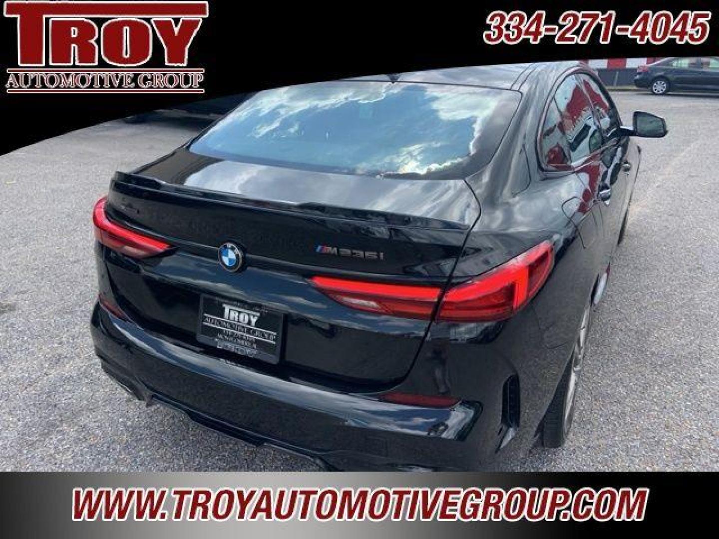 2020 Black Sapphire Metallic /Cognac BMW 2 Series M235i Gran Coupe xDrive (WBA13AL06L7) with an 2.0L 4-Cylinder engine, Automatic transmission, located at 6812 Atlanta Hwy, Montgomery, AL, 36117, (334) 271-4045, 32.382118, -86.178673 - Photo#11
