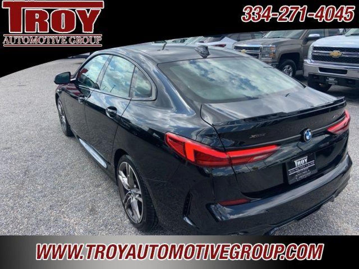 2020 Black Sapphire Metallic /Cognac BMW 2 Series M235i Gran Coupe xDrive (WBA13AL06L7) with an 2.0L 4-Cylinder engine, Automatic transmission, located at 6812 Atlanta Hwy, Montgomery, AL, 36117, (334) 271-4045, 32.382118, -86.178673 - Photo#13