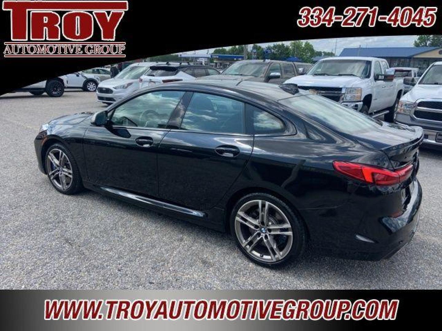 2020 Black Sapphire Metallic /Cognac BMW 2 Series M235i Gran Coupe xDrive (WBA13AL06L7) with an 2.0L 4-Cylinder engine, Automatic transmission, located at 6812 Atlanta Hwy, Montgomery, AL, 36117, (334) 271-4045, 32.382118, -86.178673 - Photo#14