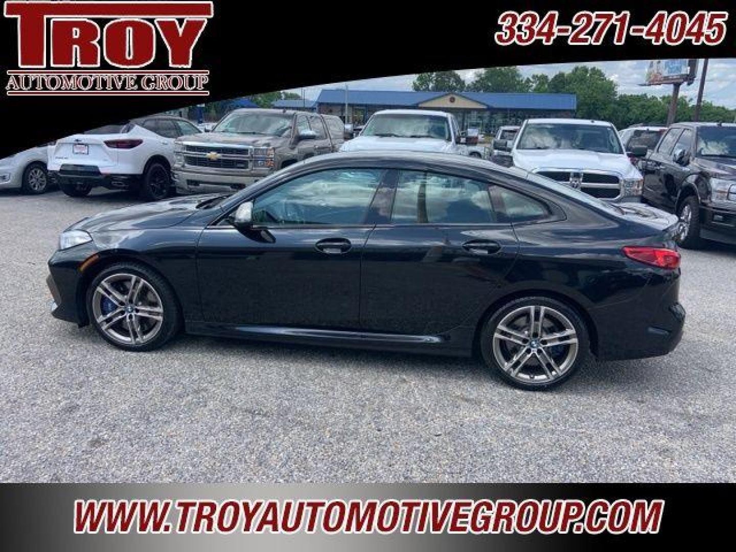 2020 Black Sapphire Metallic /Cognac BMW 2 Series M235i Gran Coupe xDrive (WBA13AL06L7) with an 2.0L 4-Cylinder engine, Automatic transmission, located at 6812 Atlanta Hwy, Montgomery, AL, 36117, (334) 271-4045, 32.382118, -86.178673 - Photo#15