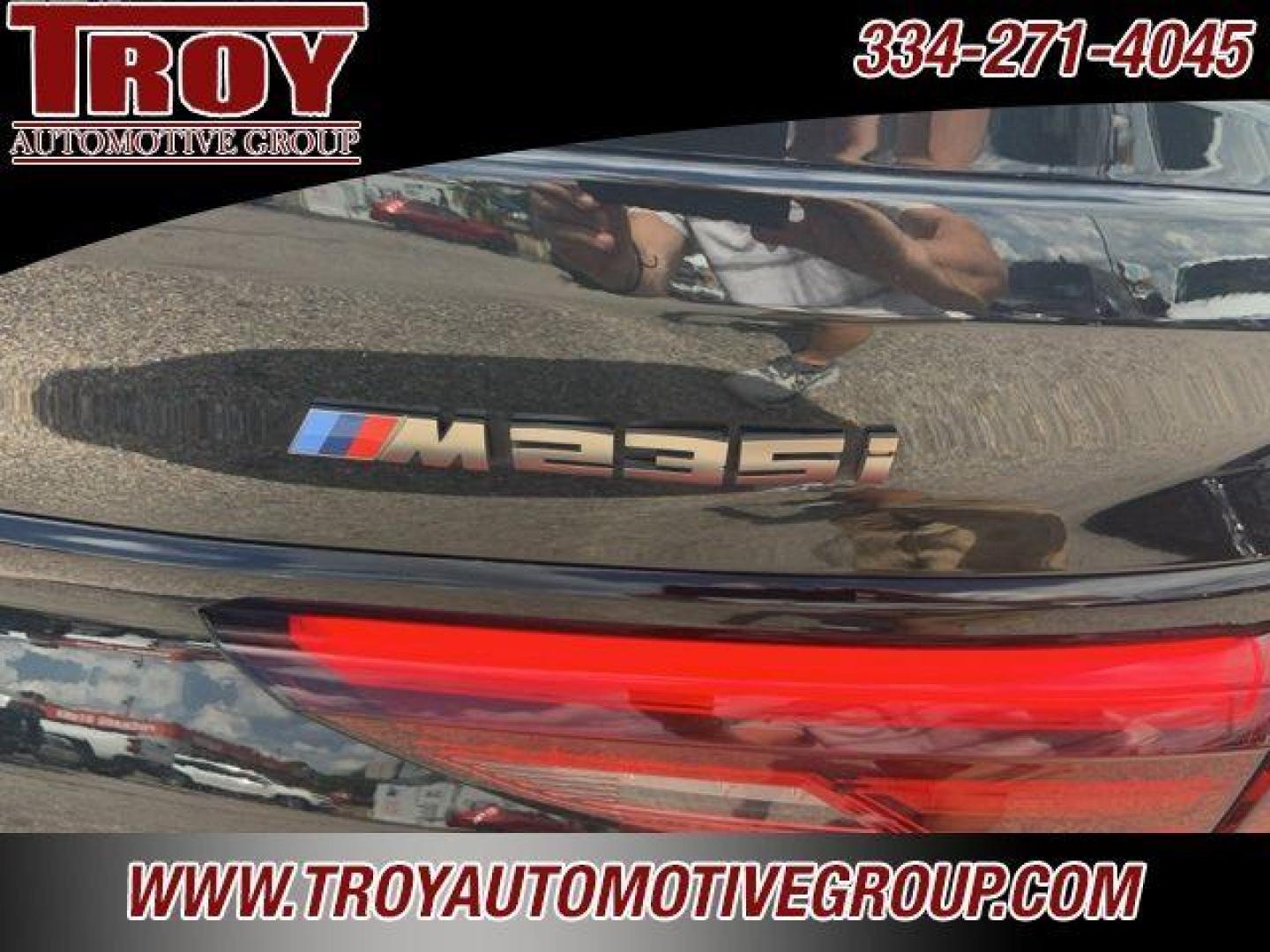 2020 Black Sapphire Metallic /Cognac BMW 2 Series M235i Gran Coupe xDrive (WBA13AL06L7) with an 2.0L 4-Cylinder engine, Automatic transmission, located at 6812 Atlanta Hwy, Montgomery, AL, 36117, (334) 271-4045, 32.382118, -86.178673 - Photo#22