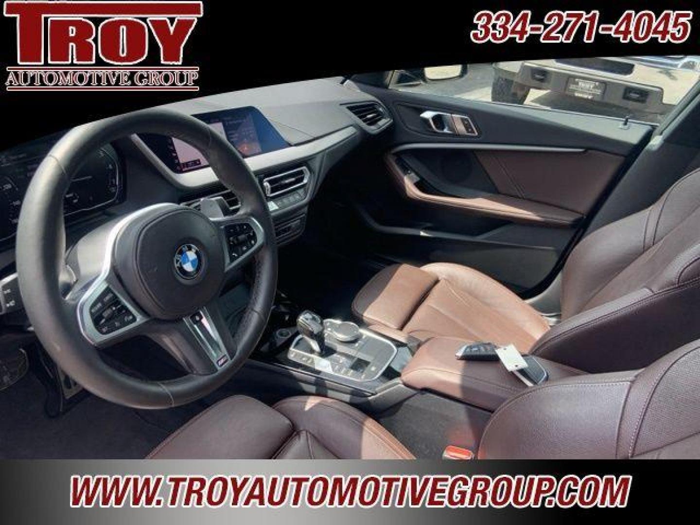 2020 Black Sapphire Metallic /Cognac BMW 2 Series M235i Gran Coupe xDrive (WBA13AL06L7) with an 2.0L 4-Cylinder engine, Automatic transmission, located at 6812 Atlanta Hwy, Montgomery, AL, 36117, (334) 271-4045, 32.382118, -86.178673 - Photo#41