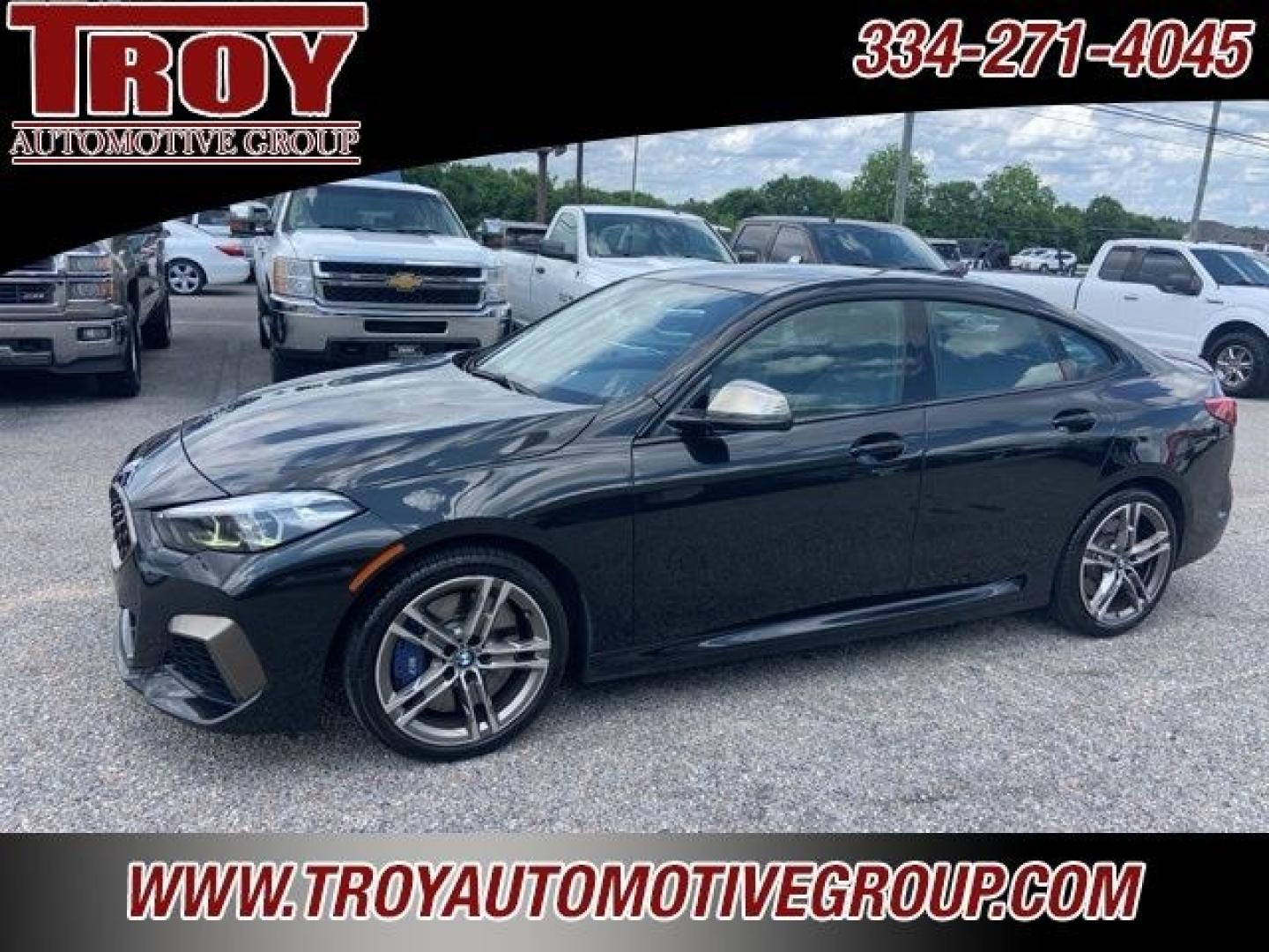 2020 Black Sapphire Metallic /Cognac BMW 2 Series M235i Gran Coupe xDrive (WBA13AL06L7) with an 2.0L 4-Cylinder engine, Automatic transmission, located at 6812 Atlanta Hwy, Montgomery, AL, 36117, (334) 271-4045, 32.382118, -86.178673 - 1-Owner!!<br>2-Master Keys!!- Photo#3