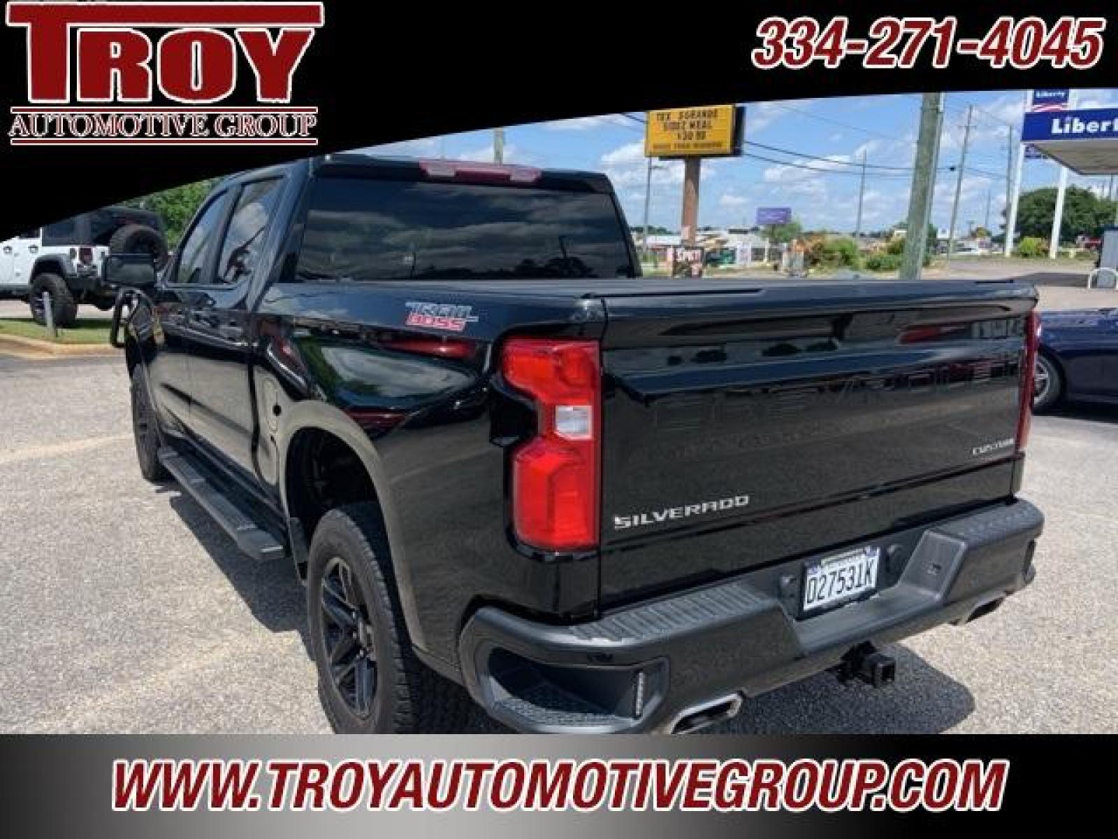 2021 Black /Jet Black Chevrolet Silverado 1500 Custom Trail Boss (3GCPYCEF1MG) with an EcoTec3 5.3L V8 engine, Automatic transmission, located at 6812 Atlanta Hwy, Montgomery, AL, 36117, (334) 271-4045, 32.382118, -86.178673 - 1-Owner!!<br>Full Police Package Truck!!<br>Lights-Sirens-CB!!<br>HDX Brush Guard!!<br>Winch!!<br>Flip Up Bedcover!! - Photo #16