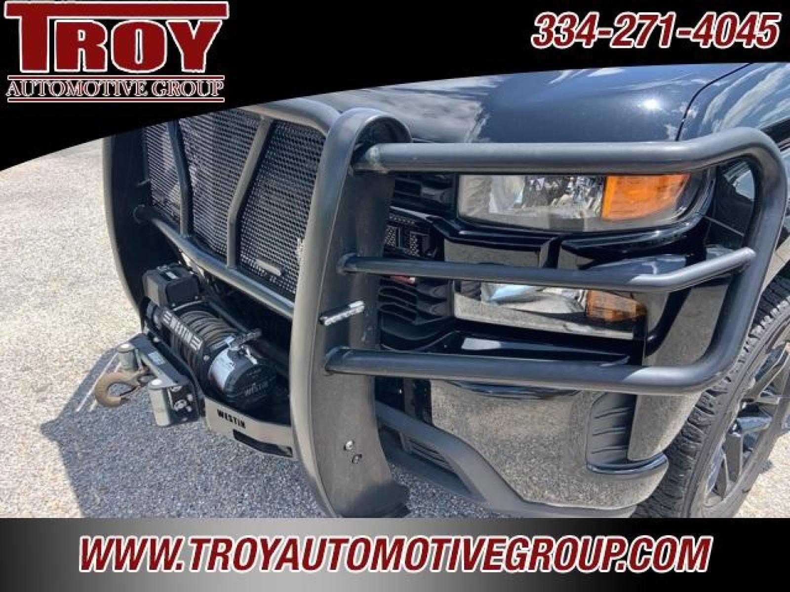 2021 Black /Jet Black Chevrolet Silverado 1500 Custom Trail Boss (3GCPYCEF1MG) with an EcoTec3 5.3L V8 engine, Automatic transmission, located at 6812 Atlanta Hwy, Montgomery, AL, 36117, (334) 271-4045, 32.382118, -86.178673 - 1-Owner!!<br>Full Police Package Truck!!<br>Lights-Sirens-CB!!<br>HDX Brush Guard!!<br>Winch!!<br>Flip Up Bedcover!! - Photo #29