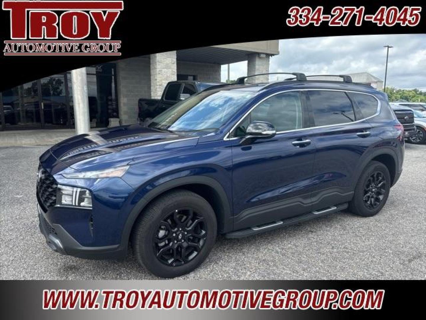 2023 Stormy Sea /Black Hyundai Santa Fe XRT (5NMS64AJ7PH) with an 2.5L I4 engine, Automatic transmission, located at 6812 Atlanta Hwy, Montgomery, AL, 36117, (334) 271-4045, 32.382118, -86.178673 - Photo#2