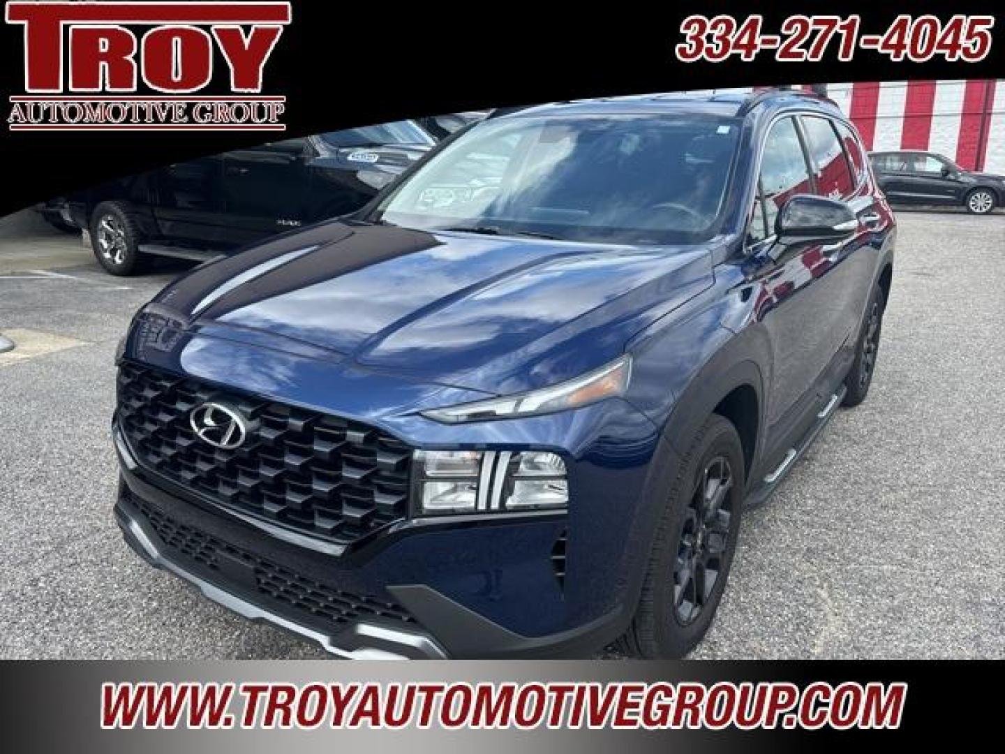 2023 Stormy Sea /Black Hyundai Santa Fe XRT (5NMS64AJ7PH) with an 2.5L I4 engine, Automatic transmission, located at 6812 Atlanta Hwy, Montgomery, AL, 36117, (334) 271-4045, 32.382118, -86.178673 - Photo#3
