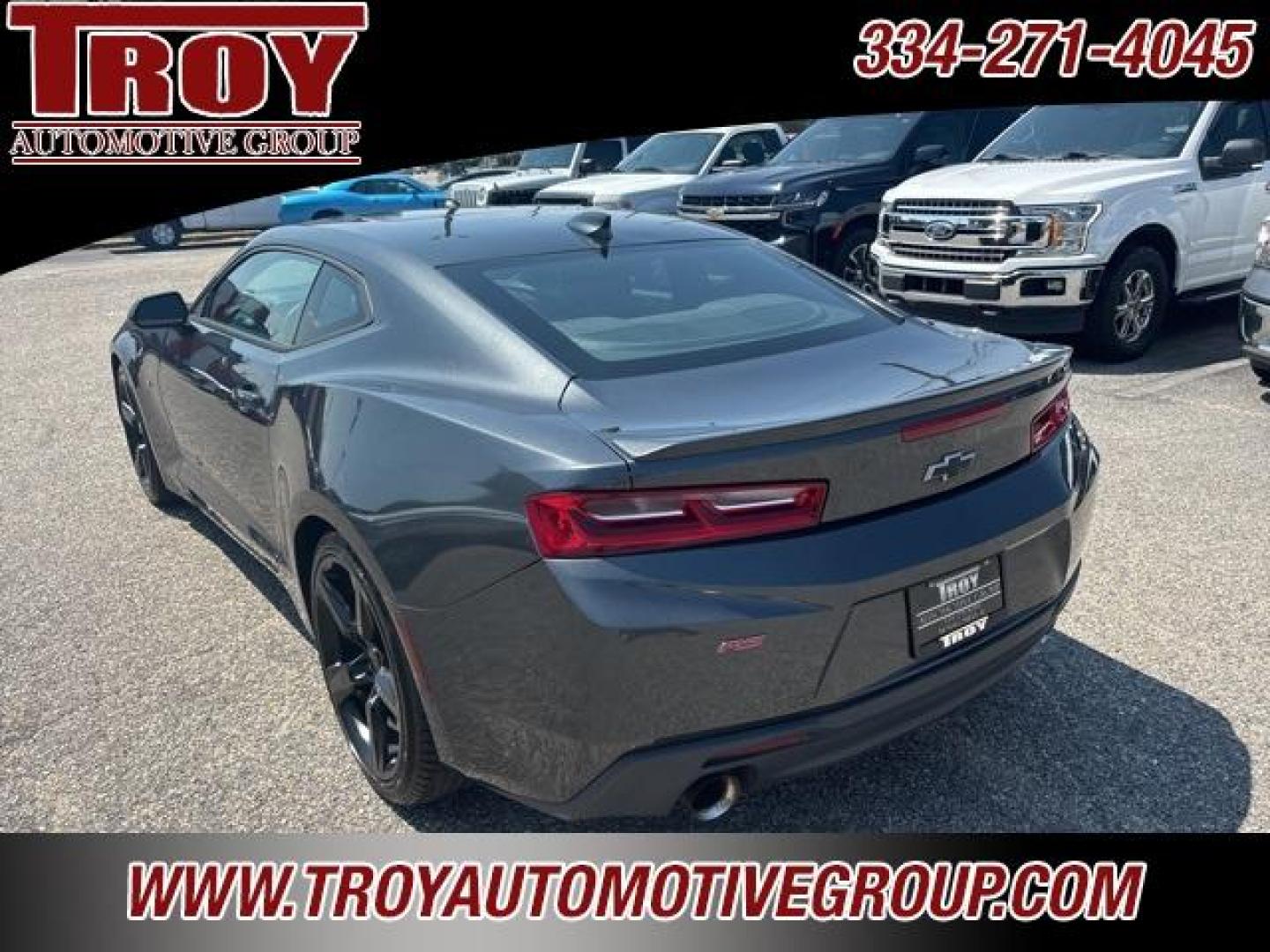 2018 Nightfall Gray Metallic /Jet Black Chevrolet Camaro 1LT (1G1FB1RS1J0) with an 3.6L V6 DI engine, Automatic transmission, located at 6812 Atlanta Hwy, Montgomery, AL, 36117, (334) 271-4045, 32.382118, -86.178673 - Photo#11