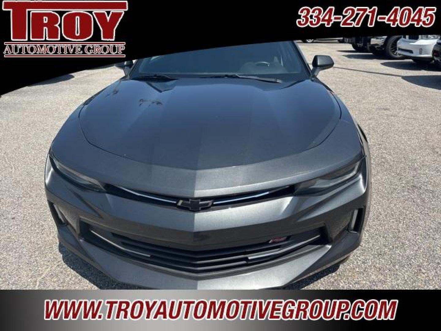 2018 Nightfall Gray Metallic /Jet Black Chevrolet Camaro 1LT (1G1FB1RS1J0) with an 3.6L V6 DI engine, Automatic transmission, located at 6812 Atlanta Hwy, Montgomery, AL, 36117, (334) 271-4045, 32.382118, -86.178673 - Photo#4