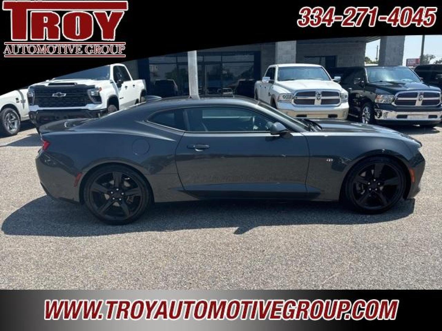 2018 Nightfall Gray Metallic /Jet Black Chevrolet Camaro 1LT (1G1FB1RS1J0) with an 3.6L V6 DI engine, Automatic transmission, located at 6812 Atlanta Hwy, Montgomery, AL, 36117, (334) 271-4045, 32.382118, -86.178673 - Photo#7