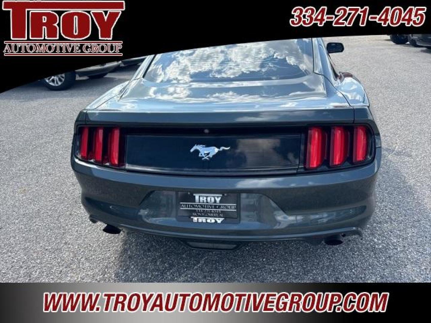 2016 Magnetic Metallic /Ebony Ford Mustang (1FA6P8TH2G5) with an EcoBoost 2.3L I4 GTDi DOHC Turbocharged VCT engine, Automatic transmission, located at 6812 Atlanta Hwy, Montgomery, AL, 36117, (334) 271-4045, 32.382118, -86.178673 - Magnetic Metallic 2016 Ford Mustang RWD EcoBoost 2.3L I4 GTDi DOHC Turbocharged VCT 6-Speed Automatic<br><br>Financing Available---Top Value for Trades.<br><br>22/31 City/Highway MPG<br><br><br>Awards:<br> * 2016 KBB.com 10 Coolest New Cars Under $25,000 * 2016 KBB.com Brand Image Awards - Photo#12