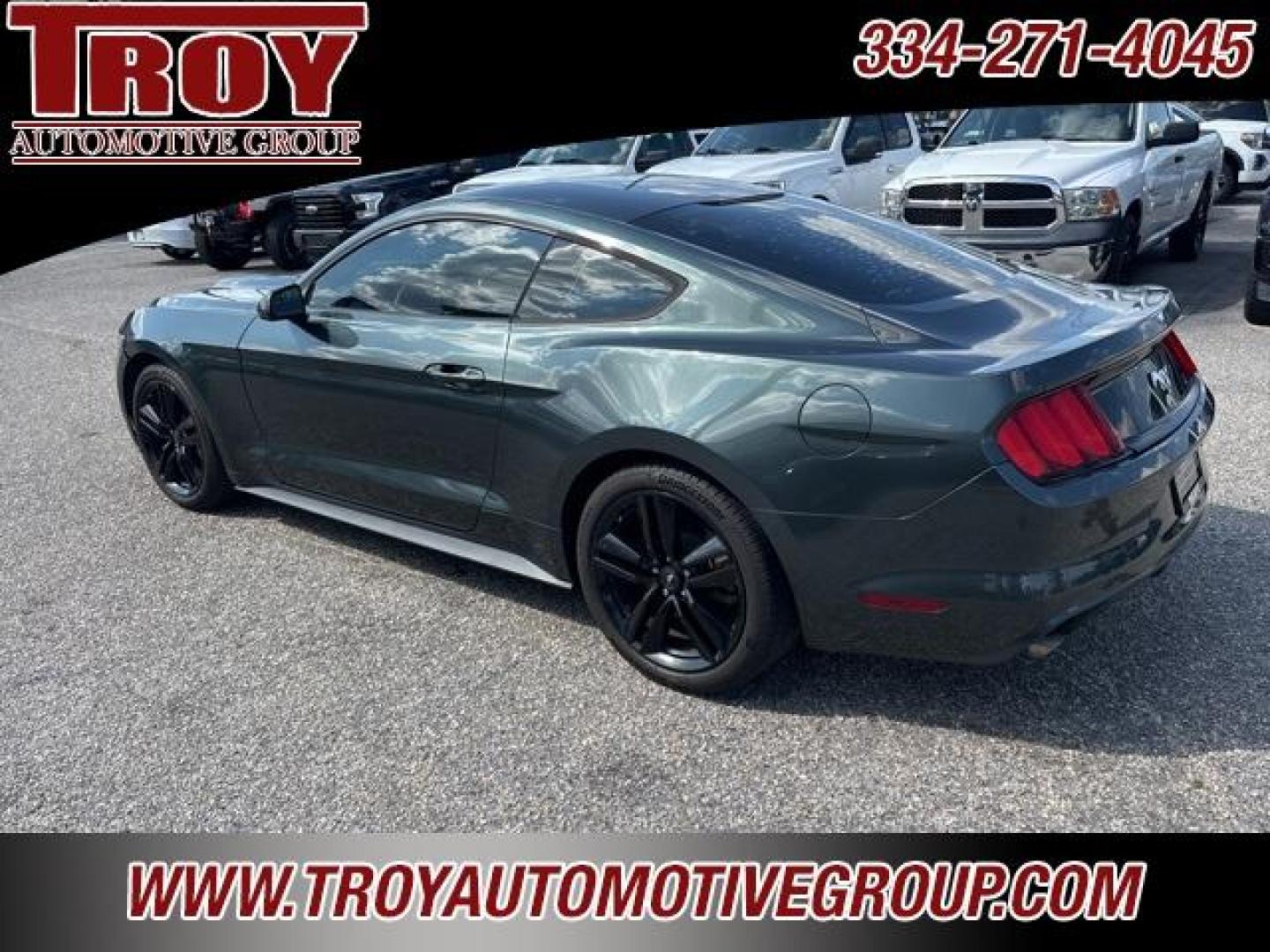2016 Magnetic Metallic /Ebony Ford Mustang (1FA6P8TH2G5) with an EcoBoost 2.3L I4 GTDi DOHC Turbocharged VCT engine, Automatic transmission, located at 6812 Atlanta Hwy, Montgomery, AL, 36117, (334) 271-4045, 32.382118, -86.178673 - Magnetic Metallic 2016 Ford Mustang RWD EcoBoost 2.3L I4 GTDi DOHC Turbocharged VCT 6-Speed Automatic<br><br>Financing Available---Top Value for Trades.<br><br>22/31 City/Highway MPG<br><br><br>Awards:<br> * 2016 KBB.com 10 Coolest New Cars Under $25,000 * 2016 KBB.com Brand Image Awards - Photo#14