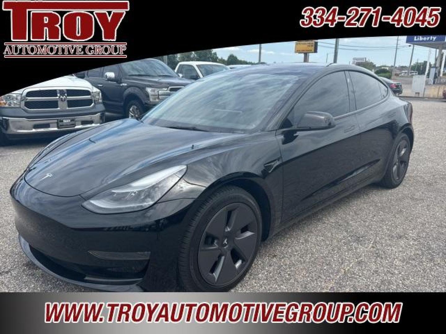 2022 Solid Black /Black Tesla Model 3 Base (5YJ3E1EA1NF) with an Electric Motor engine, Automatic transmission, located at 6812 Atlanta Hwy, Montgomery, AL, 36117, (334) 271-4045, 32.382118, -86.178673 - 1-Owner!!<br>Navigation!!<br>Tinted Windows!<br>2-Keys!!<br> - Photo#3