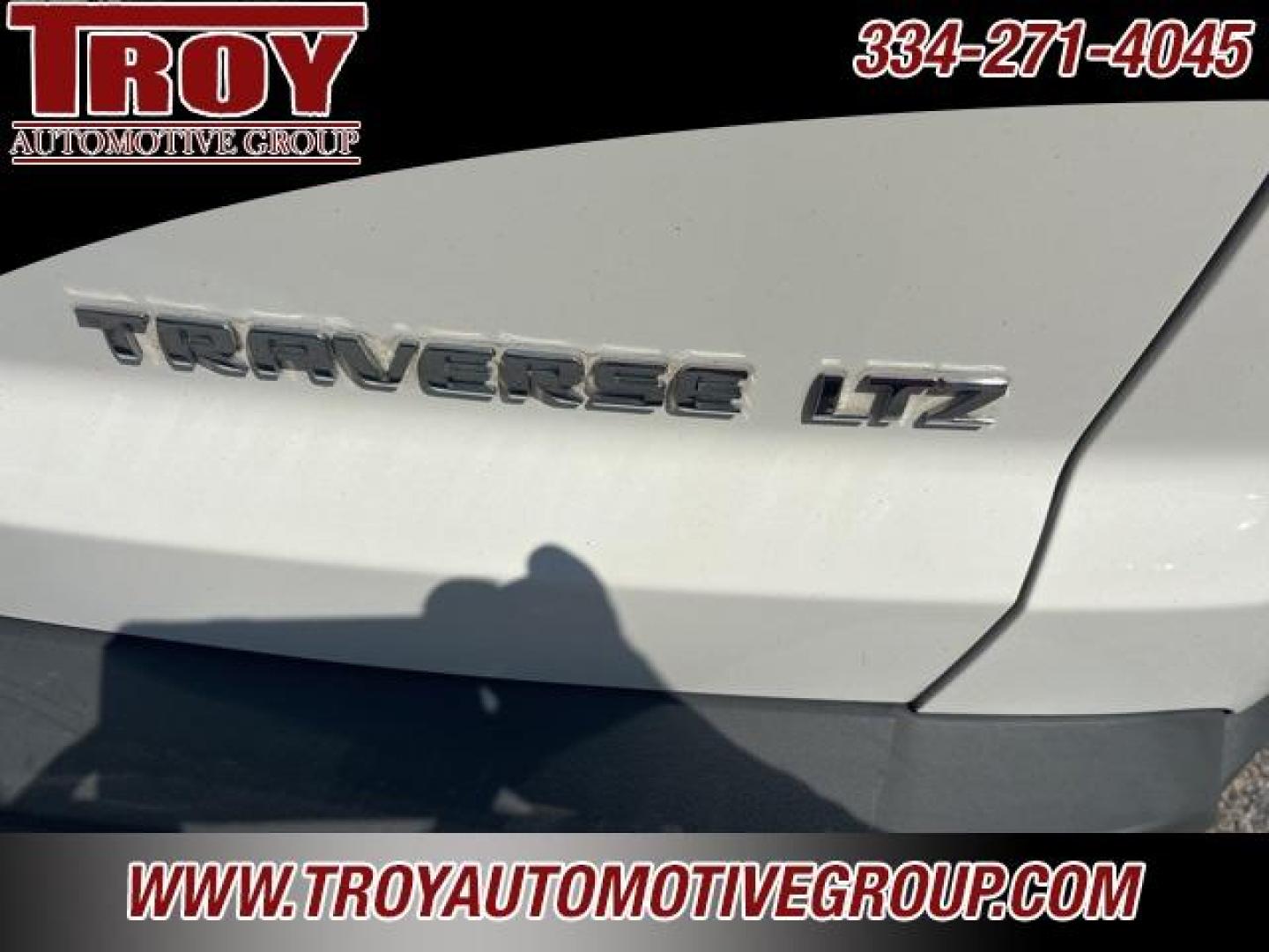 2012 White /Light Gray Chevrolet Traverse LTZ (1GNKVLED3CJ) with an 3.6L V6 SIDI engine, Automatic transmission, located at 6812 Atlanta Hwy, Montgomery, AL, 36117, (334) 271-4045, 32.382118, -86.178673 - Photo#17