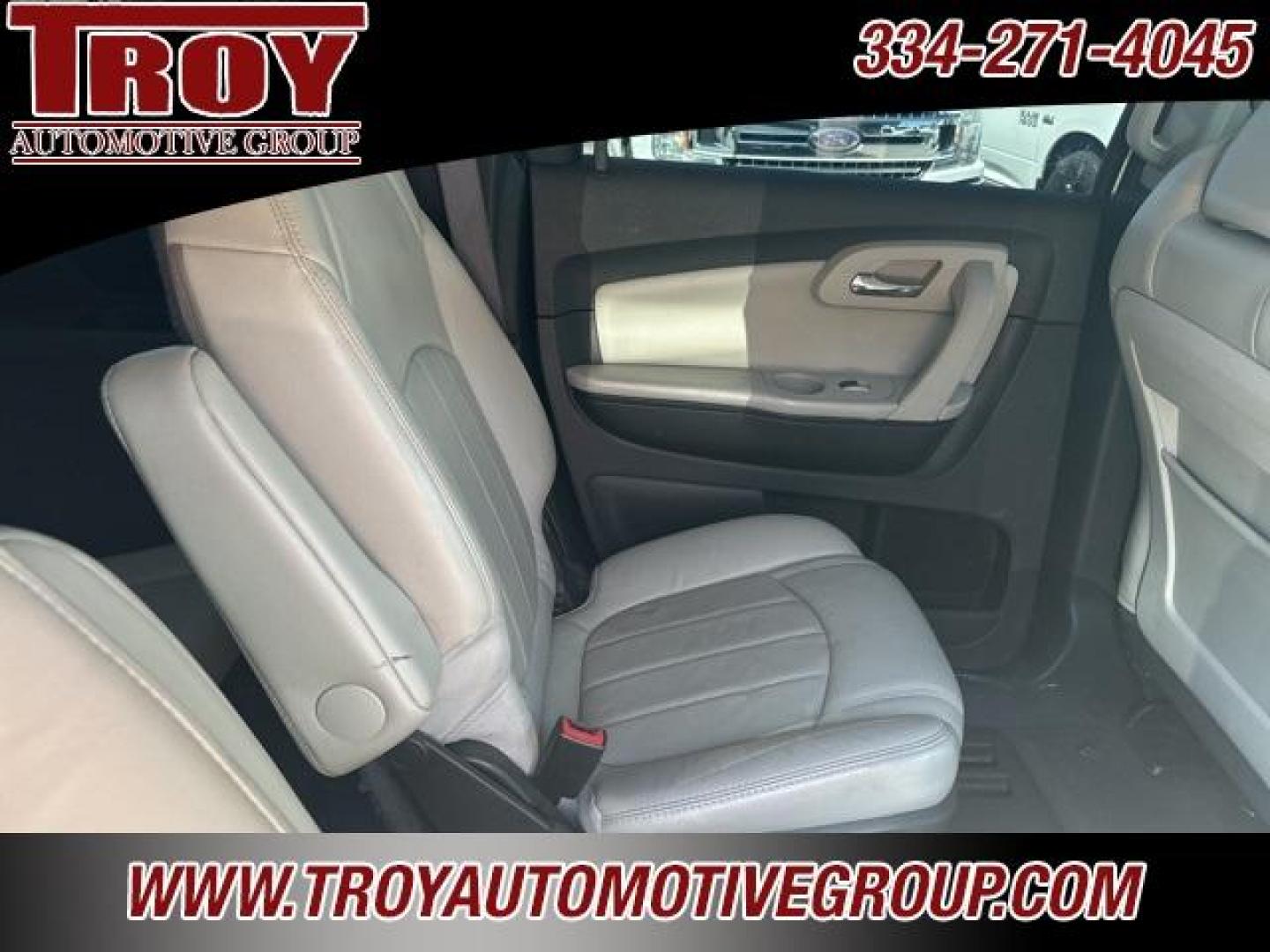 2012 White /Light Gray Chevrolet Traverse LTZ (1GNKVLED3CJ) with an 3.6L V6 SIDI engine, Automatic transmission, located at 6812 Atlanta Hwy, Montgomery, AL, 36117, (334) 271-4045, 32.382118, -86.178673 - Photo#30