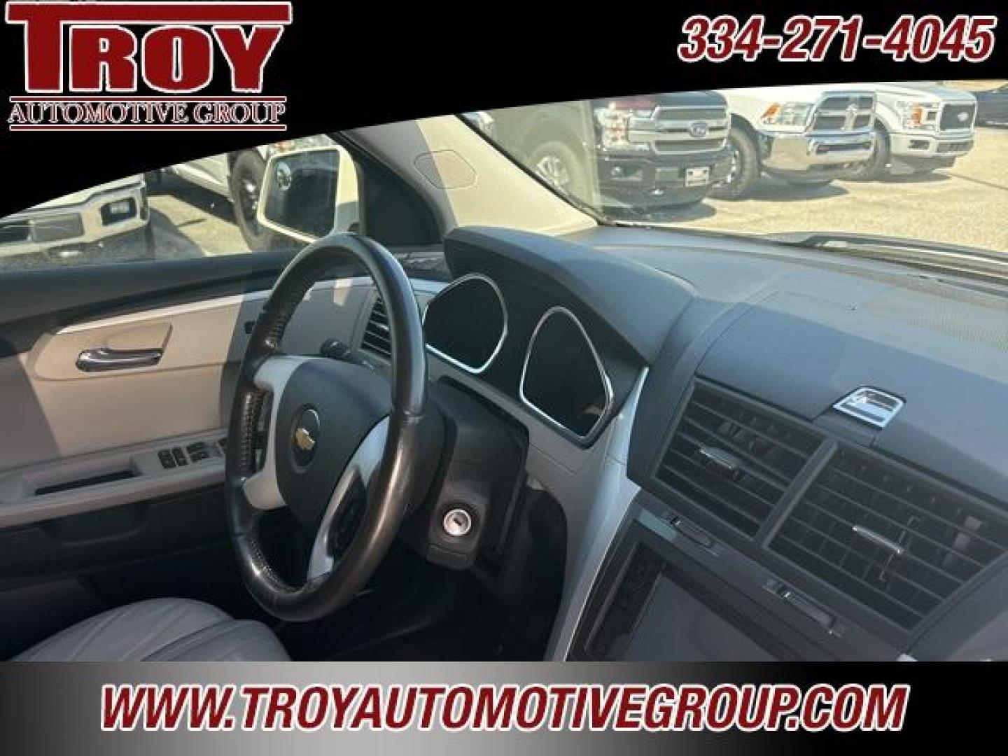 2012 White /Light Gray Chevrolet Traverse LTZ (1GNKVLED3CJ) with an 3.6L V6 SIDI engine, Automatic transmission, located at 6812 Atlanta Hwy, Montgomery, AL, 36117, (334) 271-4045, 32.382118, -86.178673 - Photo#38