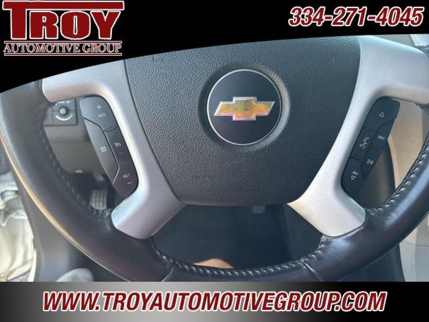 2012 White /Light Gray Chevrolet Traverse LTZ (1GNKVLED3CJ) with an 3.6L V6 SIDI engine, Automatic transmission, located at 6812 Atlanta Hwy, Montgomery, AL, 36117, (334) 271-4045, 32.382118, -86.178673 - Photo#48