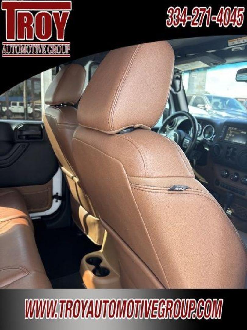 2017 Bright White Clearcoat /Dark Olive/Black Jeep Wrangler Unlimited Rubicon (1C4HJWFG5HL) with an 3.6L V6 24V VVT engine, Automatic transmission, located at 6812 Atlanta Hwy, Montgomery, AL, 36117, (334) 271-4045, 32.382118, -86.178673 - Only 59k!!<br>Saddle Leather Interior!!<br>Heated Seats!!<br>Tow Package!!<br>Alpine Premium Sound!!<br> - Photo#36