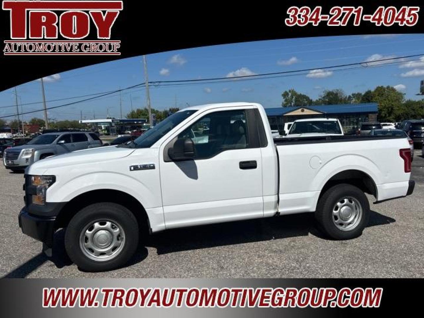 2017 Oxford White /Dark Earth Gray Ford F-150 XL (1FTMF1C85HK) with an 3.5L V6 Ti-VCT engine, Automatic transmission, located at 6812 Atlanta Hwy, Montgomery, AL, 36117, (334) 271-4045, 32.382118, -86.178673 - Photo#3