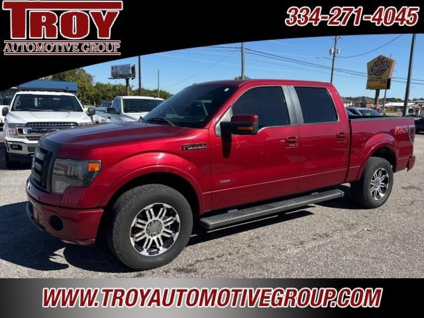 2013 Maroon /Black Ford F-150 (1FTFW1CTXDF) with an 3.5L V6 engine, Automatic transmission, located at 6812 Atlanta Hwy, Montgomery, AL, 36117, (334) 271-4045, 32.382118, -86.178673 - Photo#4