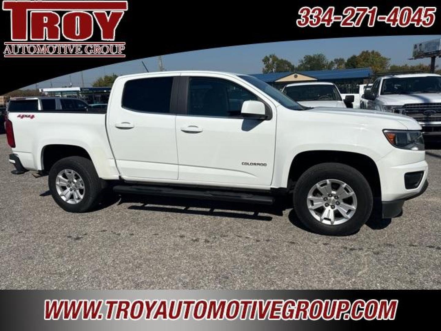 2019 Summit White /Black Chevrolet Colorado LT (1GCGTCEN8K1) with an V6 engine, Automatic transmission, located at 6812 Atlanta Hwy, Montgomery, AL, 36117, (334) 271-4045, 32.382118, -86.178673 - Photo#15