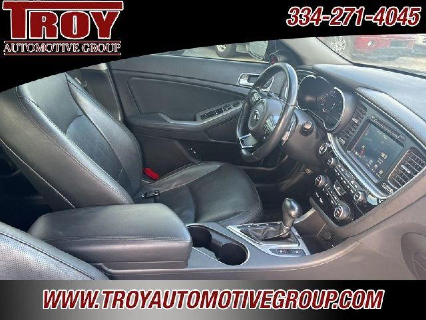 2015 Red Metallic /Black Kia Optima SX (5XXGR4A62FG) with an 2.0L I4 DGI DOHC Turbocharged engine, Automatic transmission, located at 6812 Atlanta Hwy, Montgomery, AL, 36117, (334) 271-4045, 32.382118, -86.178673 - Recent Arrival!<br>Custom Exhaust!!<br>Cold Air Intake!!<br>Carbon Fiber Hood!!<br>Sunroof!! Leather!! Navigation!!<br><br><br>Remington Red Metallic 2015 Kia Optima SXL FWD Turbo 2.0L I4 DGI DOHC Turbocharged 6-Speed Automatic with Sportmatic<br><br>Financing Available---Top Value for Trades.<br><b - Photo#40