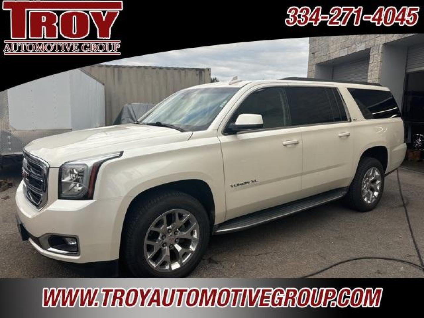 2015 White Diamond Tricoat /Cocoa/Dune GMC Yukon XL SLT (1GKS1HKC2FR) with an V8 engine, Automatic transmission, located at 6812 Atlanta Hwy, Montgomery, AL, 36117, (334) 271-4045, 32.382118, -86.178673 - 1-Owner!!<br>White Diamond Tricoat!!<br>Power Sunroof!!<br>Navigation!!<br>DVD w/Head Phones!!<br>2nd Row Bucket Seats!!<br>Premium 20 Wheels!!<br>2-Master Keys!! - Photo#6