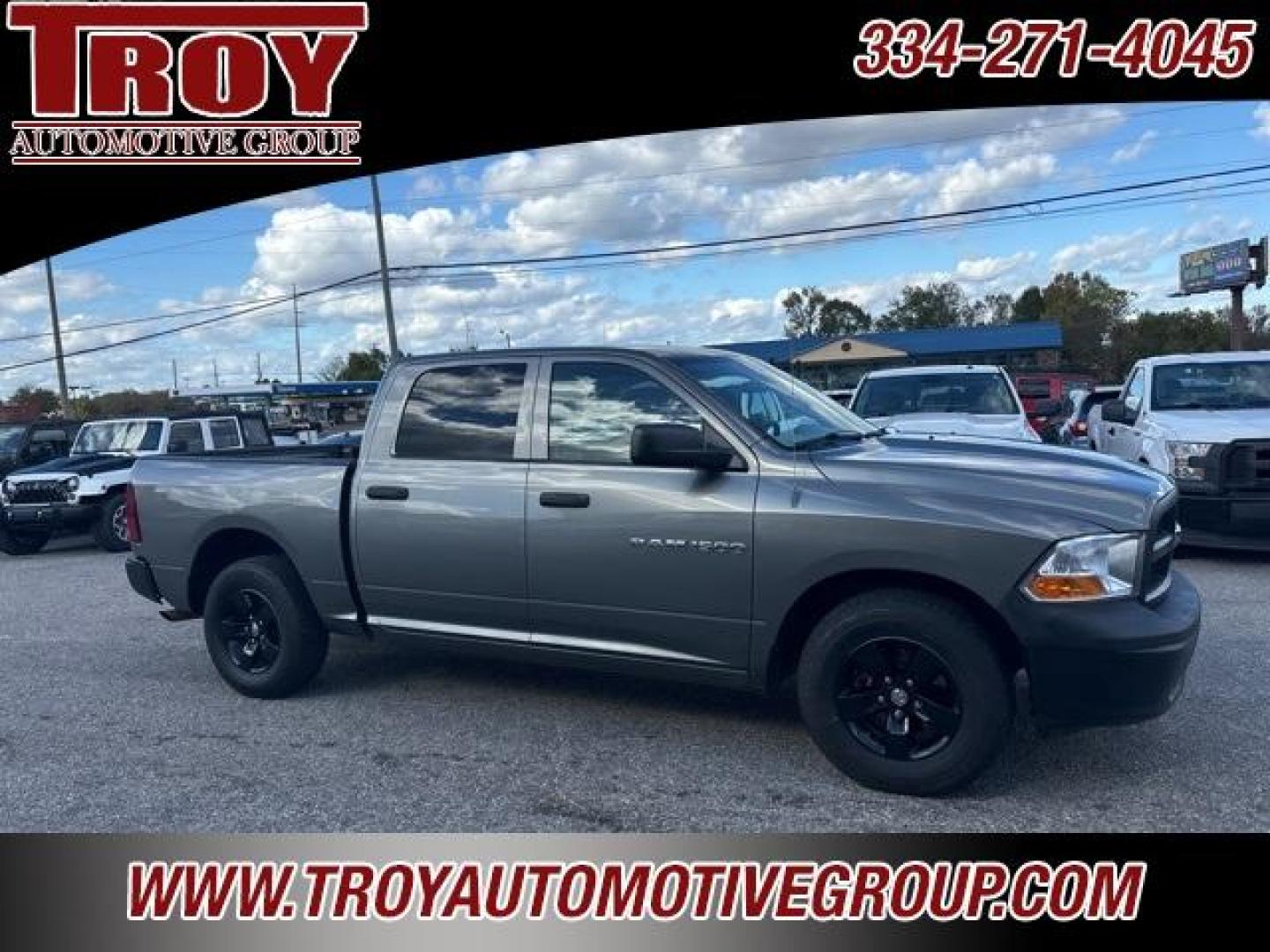 2012 Mineral Gray Metallic Clearcoat /Dark Slate/Medium Graystone Ram 1500 ST (1C6RD6KP1CS) with an 4.7L V8 FFV engine, Automatic transmission, located at 6812 Atlanta Hwy, Montgomery, AL, 36117, (334) 271-4045, 32.382118, -86.178673 - Photo#3