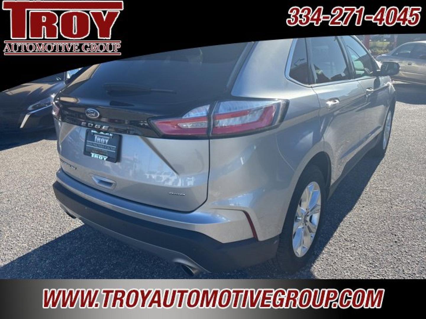 2022 Silver Metallic /Ebony Ford Edge Titanium (2FMPK4K95NB) with an EcoBoost 2.0L I4 GTDi DOHC Turbocharged VCT engine, Automatic transmission, located at 6812 Atlanta Hwy, Montgomery, AL, 36117, (334) 271-4045, 32.382118, -86.178673 - Silver Metallic 2022 Ford Edge Titanium AWD EcoBoost 2.0L I4 GTDi DOHC Turbocharged VCT 8-Speed Automatic<br><br>Financing Available---Top Value for Trades.<br><br>Odometer is 8569 miles below market average! 21/28 City/Highway MPG- Photo#11