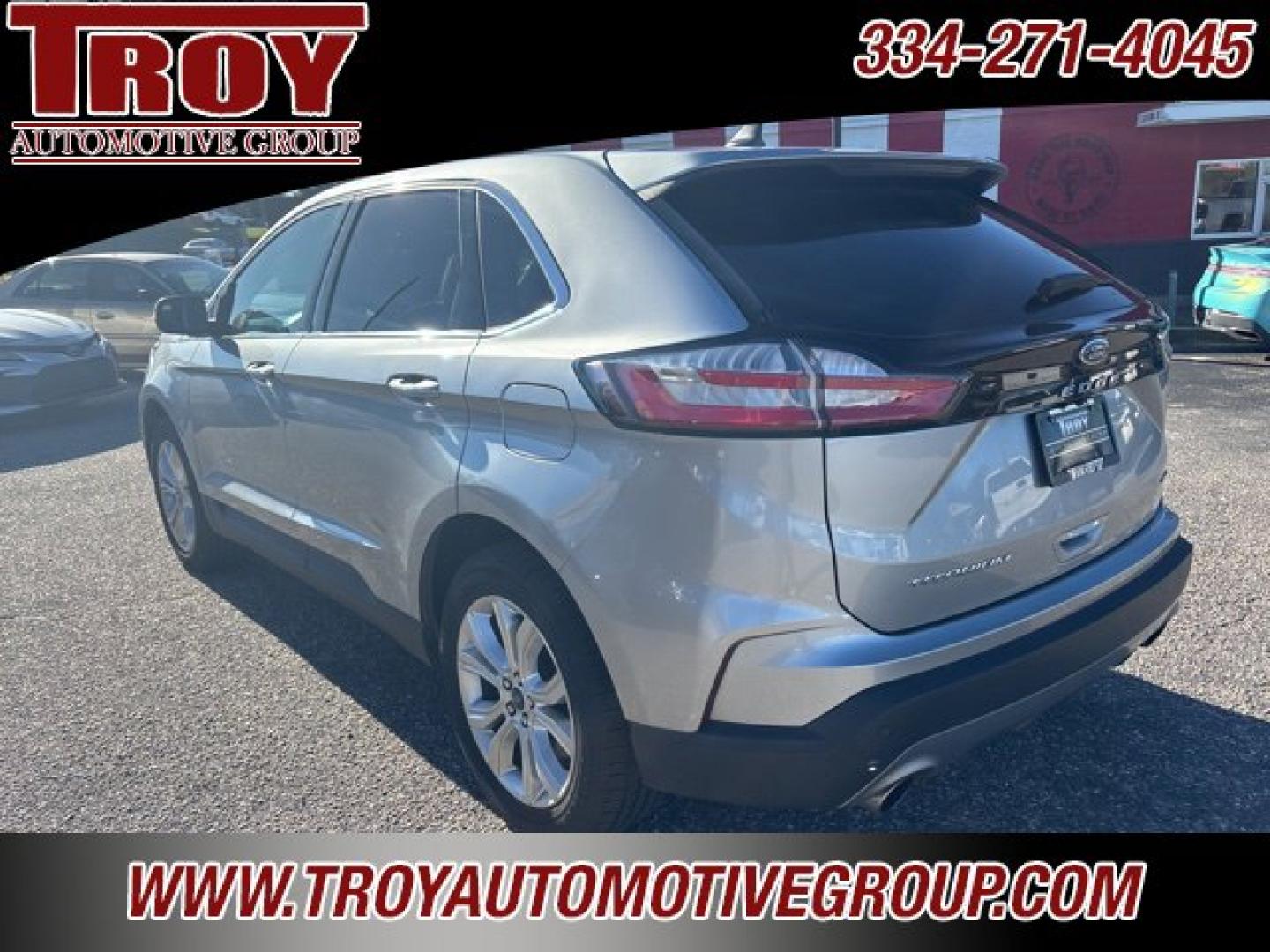 2022 Silver Metallic /Ebony Ford Edge Titanium (2FMPK4K95NB) with an EcoBoost 2.0L I4 GTDi DOHC Turbocharged VCT engine, Automatic transmission, located at 6812 Atlanta Hwy, Montgomery, AL, 36117, (334) 271-4045, 32.382118, -86.178673 - Silver Metallic 2022 Ford Edge Titanium AWD EcoBoost 2.0L I4 GTDi DOHC Turbocharged VCT 8-Speed Automatic<br><br>Financing Available---Top Value for Trades.<br><br>Odometer is 8569 miles below market average! 21/28 City/Highway MPG- Photo#13