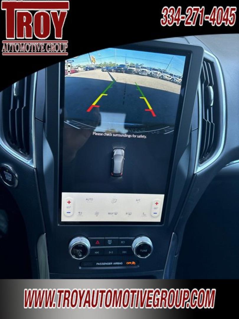 2022 Silver Metallic /Ebony Ford Edge Titanium (2FMPK4K95NB) with an EcoBoost 2.0L I4 GTDi DOHC Turbocharged VCT engine, Automatic transmission, located at 6812 Atlanta Hwy, Montgomery, AL, 36117, (334) 271-4045, 32.382118, -86.178673 - Silver Metallic 2022 Ford Edge Titanium AWD EcoBoost 2.0L I4 GTDi DOHC Turbocharged VCT 8-Speed Automatic<br><br>Financing Available---Top Value for Trades.<br><br>Odometer is 8569 miles below market average! 21/28 City/Highway MPG- Photo#32
