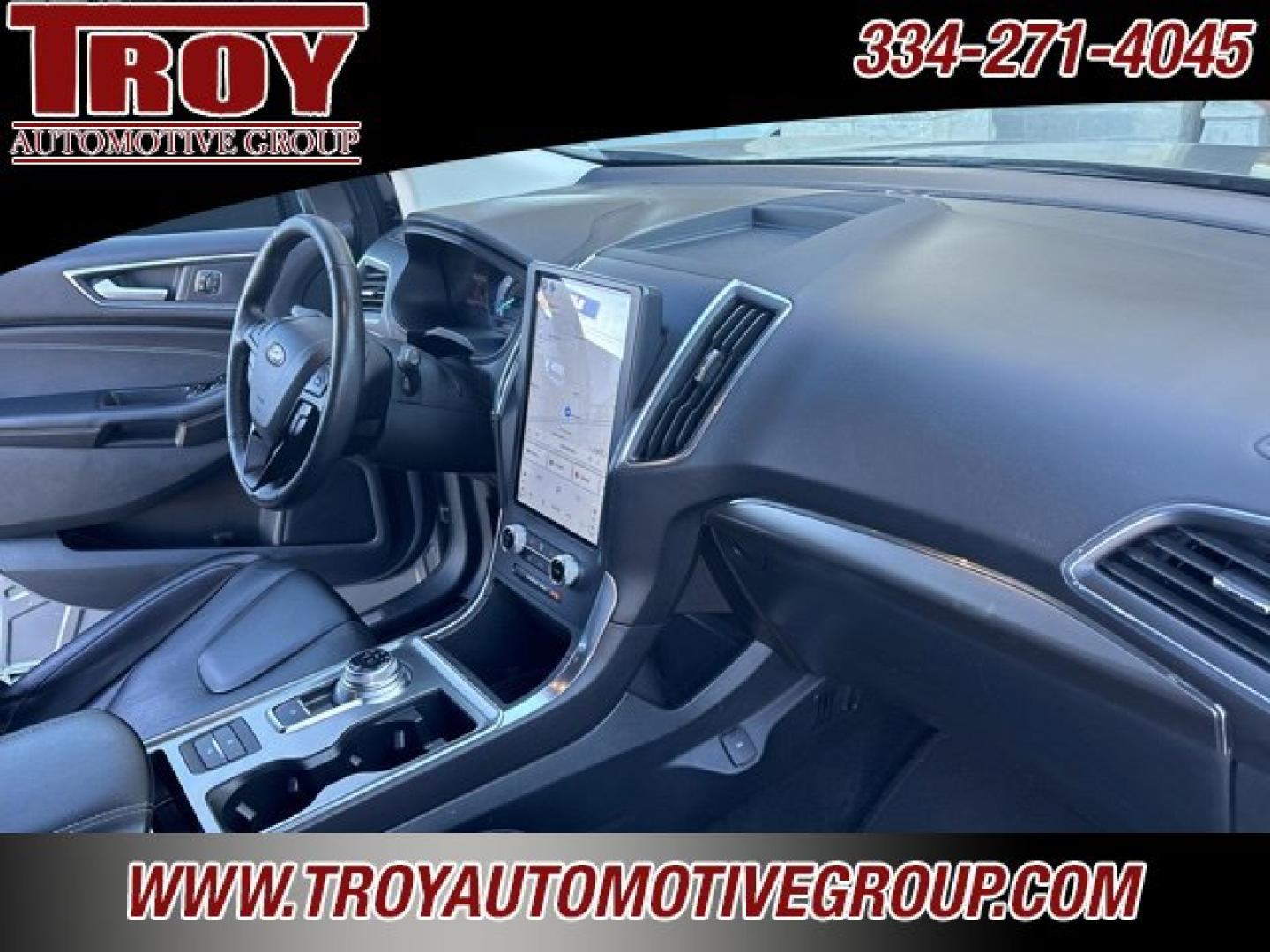 2022 Silver Metallic /Ebony Ford Edge Titanium (2FMPK4K95NB) with an EcoBoost 2.0L I4 GTDi DOHC Turbocharged VCT engine, Automatic transmission, located at 6812 Atlanta Hwy, Montgomery, AL, 36117, (334) 271-4045, 32.382118, -86.178673 - Silver Metallic 2022 Ford Edge Titanium AWD EcoBoost 2.0L I4 GTDi DOHC Turbocharged VCT 8-Speed Automatic<br><br>Financing Available---Top Value for Trades.<br><br>Odometer is 8569 miles below market average! 21/28 City/Highway MPG- Photo#52
