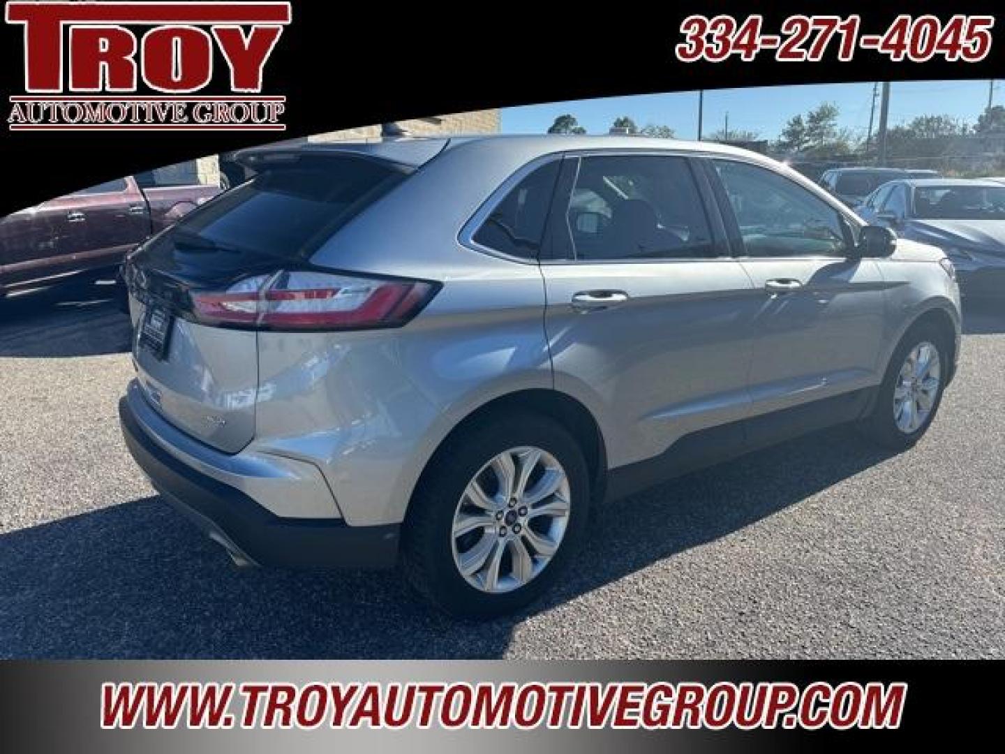 2022 Silver Metallic /Ebony Ford Edge Titanium (2FMPK4K95NB) with an EcoBoost 2.0L I4 GTDi DOHC Turbocharged VCT engine, Automatic transmission, located at 6812 Atlanta Hwy, Montgomery, AL, 36117, (334) 271-4045, 32.382118, -86.178673 - Priced below KBB Fair Purchase Price!<br><br>Silver Metallic 2022 Ford Edge Titanium AWD EcoBoost 2.0L I4 GTDi DOHC Turbocharged VCT 8-Speed Automatic<br><br>Financing Available---Top Value for Trades.<br><br>21/28 City/Highway MPG - Photo#10