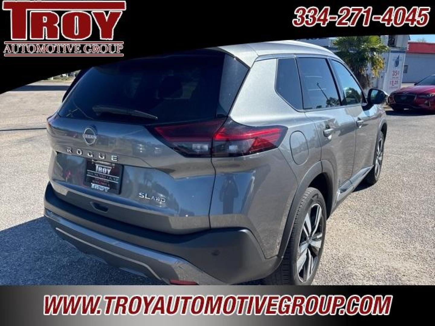 2023 Gun Metallic /Charcoal Nissan Rogue SL (5N1BT3CB8PC) with an 1.5L I3 Turbocharged DOHC 12V LEV3-ULEV50 201hp engine, CVT transmission, located at 6812 Atlanta Hwy, Montgomery, AL, 36117, (334) 271-4045, 32.382118, -86.178673 - Priced below KBB Fair Purchase Price!<br><br>Gun Metallic 2023 Nissan Rogue SL AWD 1.5L I3 Turbocharged DOHC 12V LEV3-ULEV50 201hp CVT with Xtronic<br><br>Financing Available---Top Value for Trades.<br><br>28/34 City/Highway MPG - Photo#11