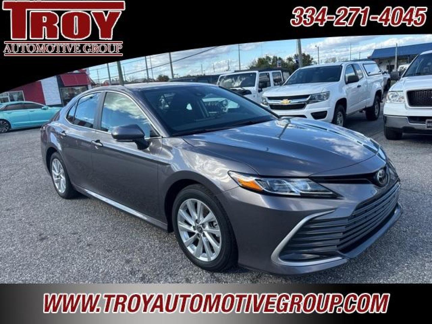 2023 Gray /Black Toyota Camry LE (4T1C11AK2PU) with an 2.5L I4 DOHC 16V engine, Automatic transmission, located at 6812 Atlanta Hwy, Montgomery, AL, 36117, (334) 271-4045, 32.382118, -86.178673 - Priced below KBB Fair Purchase Price!<br><br>Gray 2023 Toyota Camry LE FWD 2.5L I4 DOHC 16V 8-Speed Automatic<br><br>Financing Available---Top Value for Trades.<br><br>Odometer is 6496 miles below market average! 28/39 City/Highway MPG - Photo#9