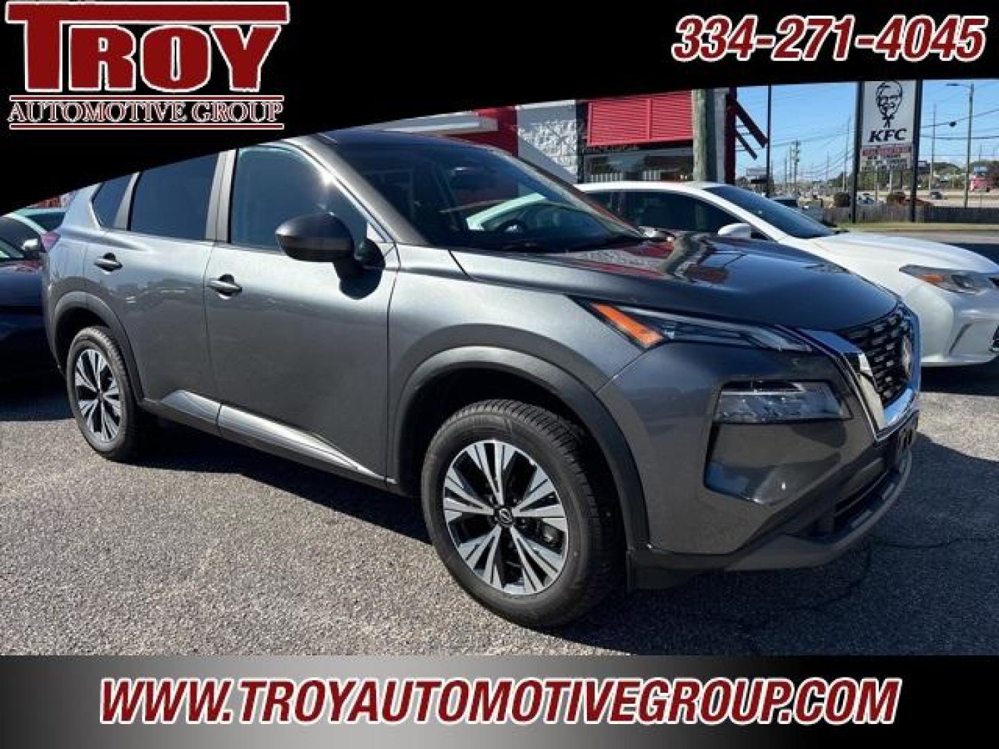 2023 Gun Metallic /Charcoal Nissan Rogue SV (5N1BT3BB8PC) with an 1.5L I3 Turbocharged DOHC 12V LEV3-ULEV50 201hp engine, CVT transmission, located at 6812 Atlanta Hwy, Montgomery, AL, 36117, (334) 271-4045, 32.382118, -86.178673 - Gun Metallic 2023 Nissan Rogue SV AWD 1.5L I3 Turbocharged DOHC 12V LEV3-ULEV50 201hp CVT with Xtronic<br><br>Financing Available---Top Value for Trades.<br><br>28/35 City/Highway MPG - Photo#2