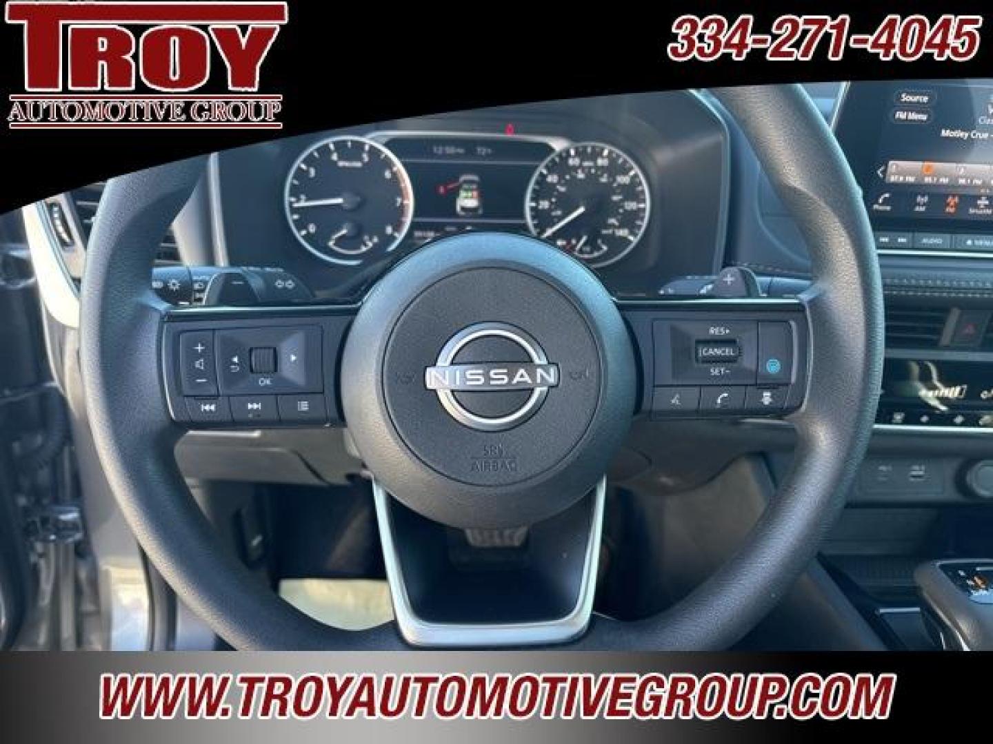 2023 Gun Metallic /Charcoal Nissan Rogue SV (5N1BT3BB8PC) with an 1.5L I3 Turbocharged DOHC 12V LEV3-ULEV50 201hp engine, CVT transmission, located at 6812 Atlanta Hwy, Montgomery, AL, 36117, (334) 271-4045, 32.382118, -86.178673 - Gun Metallic 2023 Nissan Rogue SV AWD 1.5L I3 Turbocharged DOHC 12V LEV3-ULEV50 201hp CVT with Xtronic<br><br>Financing Available---Top Value for Trades.<br><br>28/35 City/Highway MPG - Photo#38