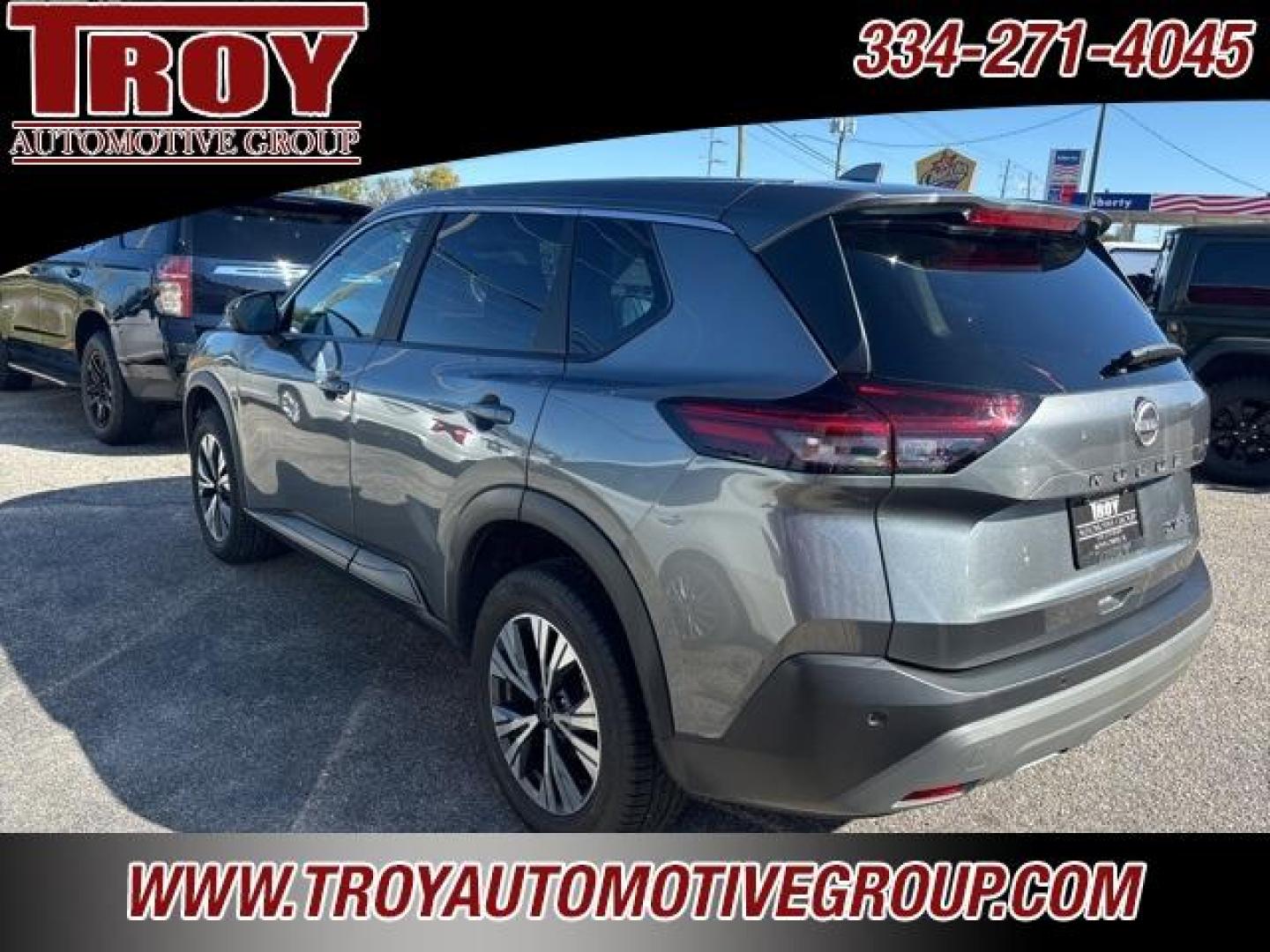 2023 Gun Metallic /Charcoal Nissan Rogue SV (5N1BT3BB8PC) with an 1.5L I3 Turbocharged DOHC 12V LEV3-ULEV50 201hp engine, CVT transmission, located at 6812 Atlanta Hwy, Montgomery, AL, 36117, (334) 271-4045, 32.382118, -86.178673 - Gun Metallic 2023 Nissan Rogue SV AWD 1.5L I3 Turbocharged DOHC 12V LEV3-ULEV50 201hp CVT with Xtronic<br><br>Financing Available---Top Value for Trades.<br><br>28/35 City/Highway MPG - Photo#6