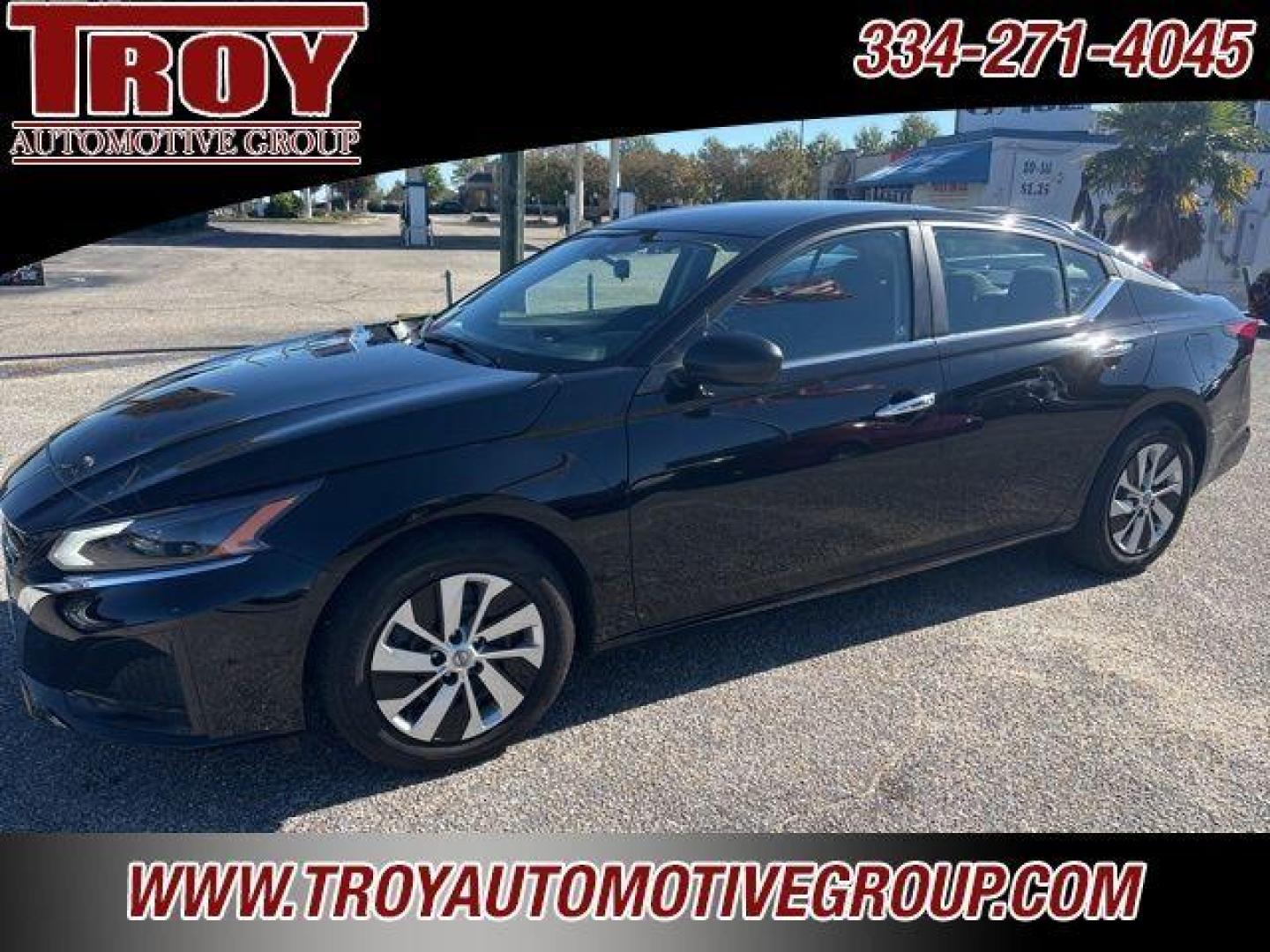 2024 Super Black Clearcoat /Charcoal Nissan Altima 2.5 S (1N4BL4BVXRN) with an 2.5L 4-Cylinder DOHC 16V engine, CVT transmission, located at 6812 Atlanta Hwy, Montgomery, AL, 36117, (334) 271-4045, 32.382118, -86.178673 - Super Black Clearcoat 2024 Nissan Altima 2.5 S FWD 2.5L 4-Cylinder DOHC 16V CVT with Xtronic<br><br>Financing Available---Top Value for Trades.<br><br>Odometer is 12226 miles below market average! 27/39 City/Highway MPG - Photo#2