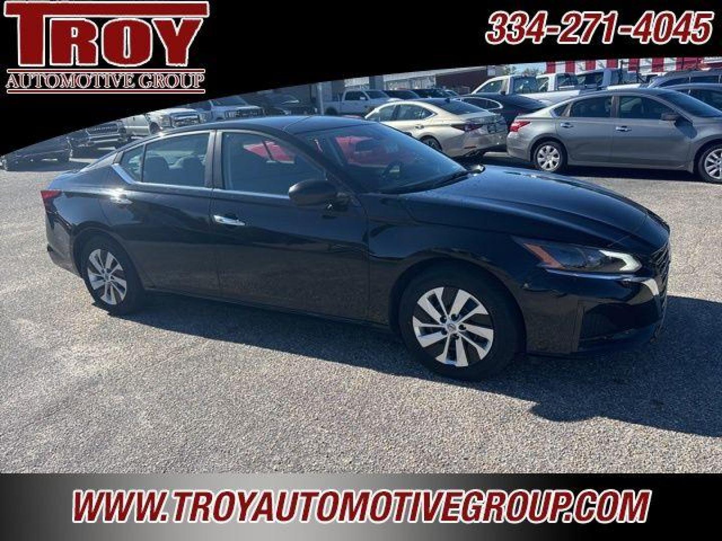 2024 Super Black Clearcoat /Charcoal Nissan Altima 2.5 S (1N4BL4BVXRN) with an 2.5L 4-Cylinder DOHC 16V engine, CVT transmission, located at 6812 Atlanta Hwy, Montgomery, AL, 36117, (334) 271-4045, 32.382118, -86.178673 - Super Black Clearcoat 2024 Nissan Altima 2.5 S FWD 2.5L 4-Cylinder DOHC 16V CVT with Xtronic<br><br>Financing Available---Top Value for Trades.<br><br>Odometer is 12226 miles below market average! 27/39 City/Highway MPG - Photo#6