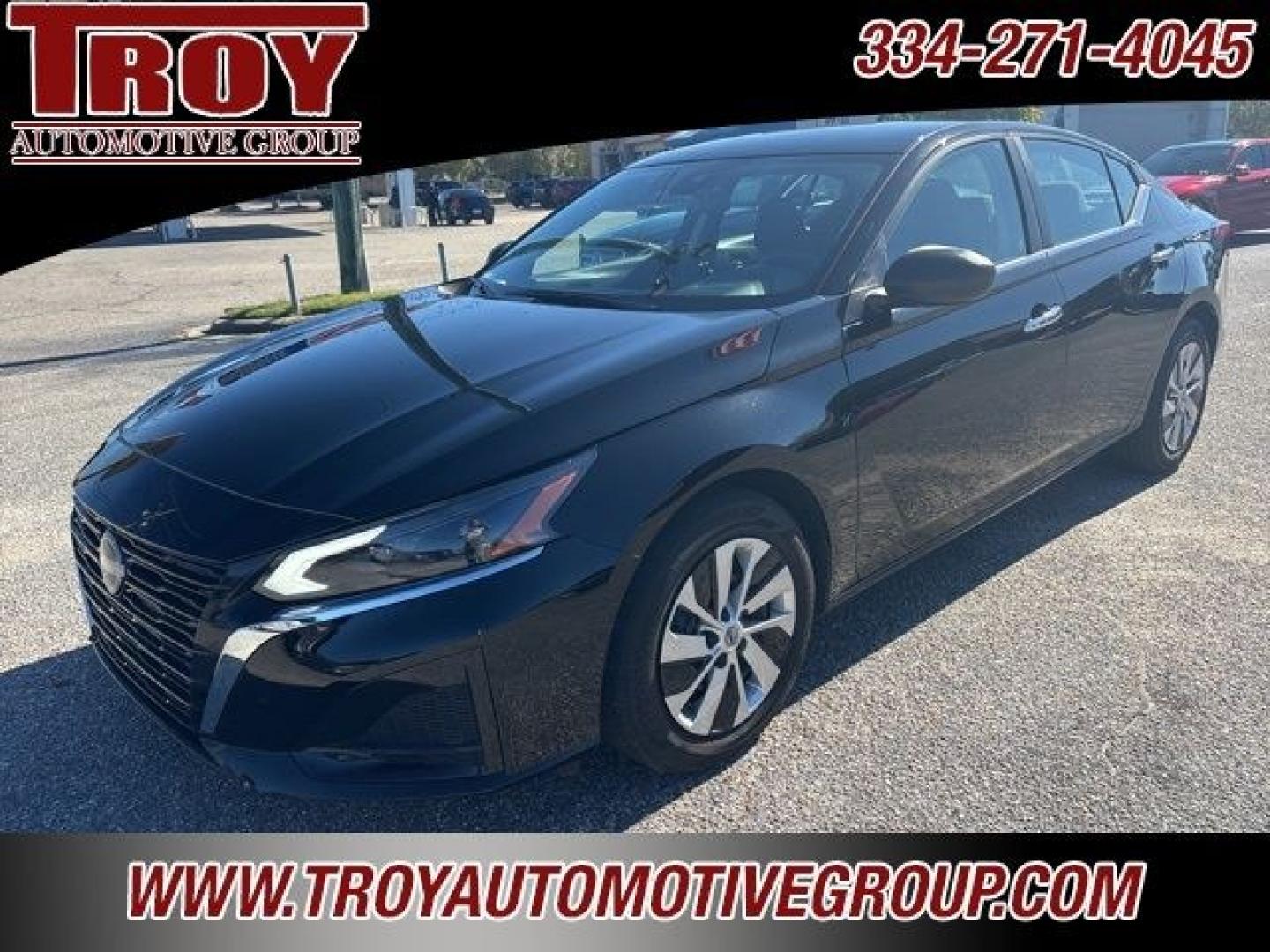 2024 Super Black /Charcoal Nissan Altima 2.5 S (1N4BL4BVXRN) with an 2.5L 4-Cylinder DOHC 16V engine, CVT transmission, located at 6812 Atlanta Hwy, Montgomery, AL, 36117, (334) 271-4045, 32.382118, -86.178673- Photo#3