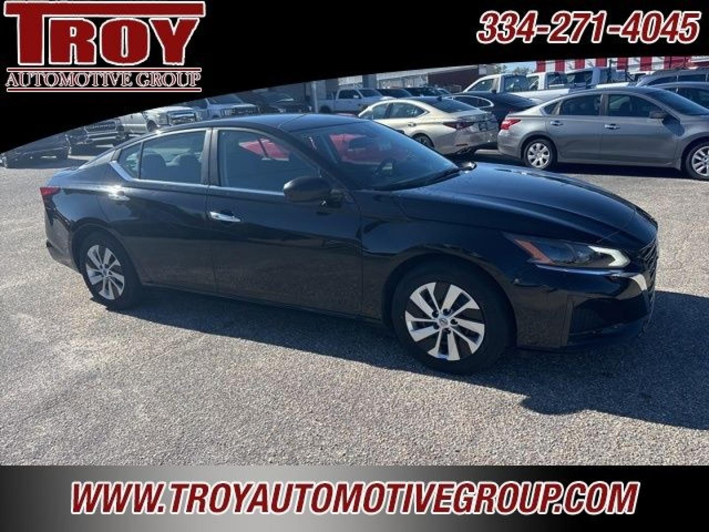 2024 Super Black /Charcoal Nissan Altima 2.5 S (1N4BL4BVXRN) with an 2.5L 4-Cylinder DOHC 16V engine, CVT transmission, located at 6812 Atlanta Hwy, Montgomery, AL, 36117, (334) 271-4045, 32.382118, -86.178673- Photo#6