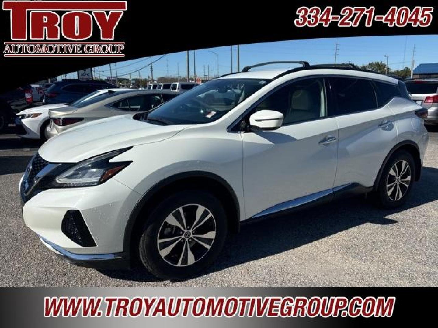 2019 Pearl White Tricoat /Cashmere Nissan Murano SV (5N1AZ2MJ6KN) with an 3.5L V6 DOHC 24V engine, CVT transmission, located at 6812 Atlanta Hwy, Montgomery, AL, 36117, (334) 271-4045, 32.382118, -86.178673 - Leather!!<br>Weather Tech Floor Mats!!<br>Luggage Rack!! - Photo#8