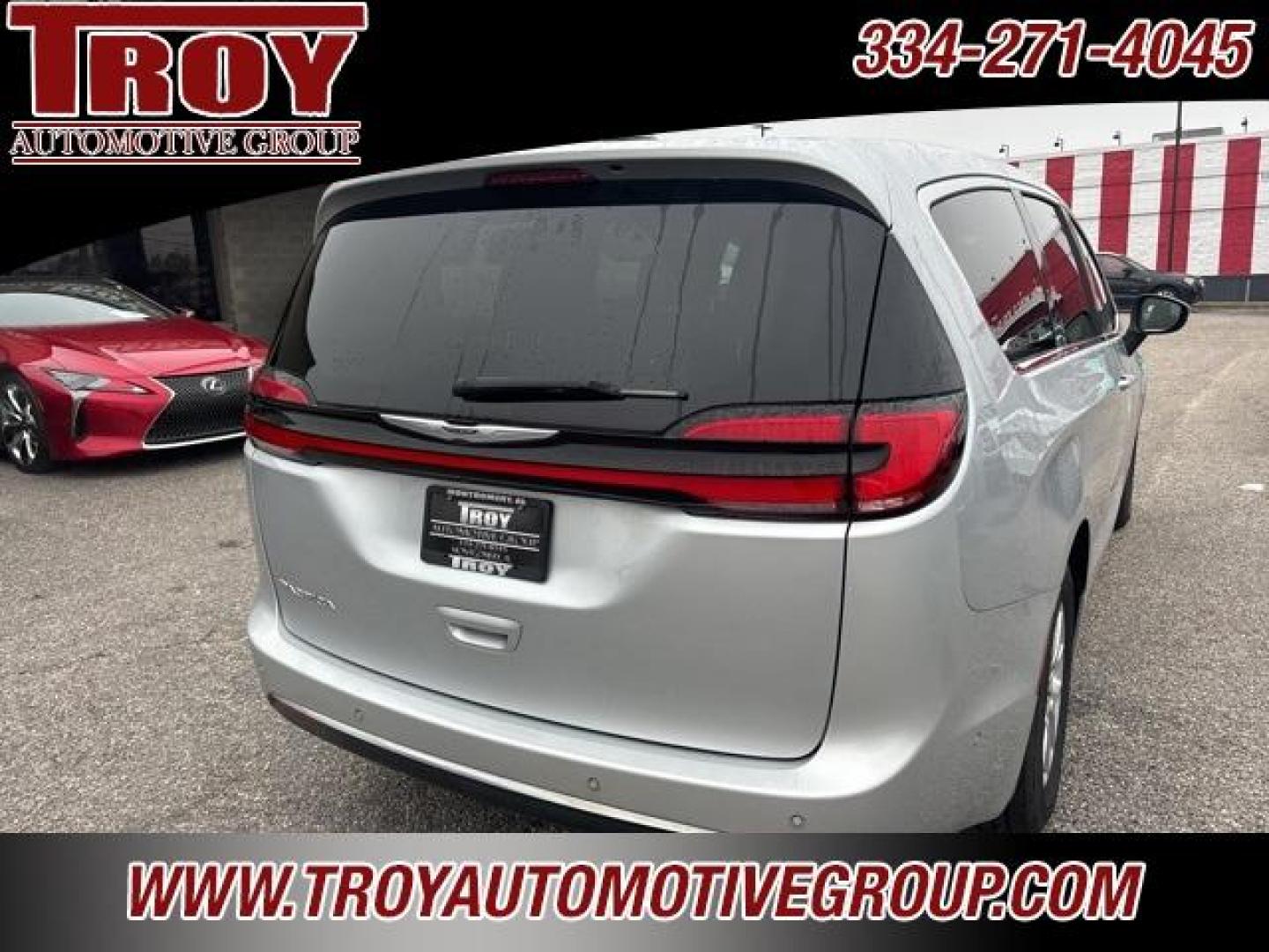 2023 Silver Mist Clearcoat /Black/Alloy/Black Chrysler Pacifica Touring L (2C4RC1BG9PR) with an 3.6L V6 24V VVT engine, Automatic transmission, located at 6812 Atlanta Hwy, Montgomery, AL, 36117, (334) 271-4045, 32.382118, -86.178673 - Priced below KBB Fair Purchase Price!<br><br>Silver Mist Clearcoat 2023 Chrysler Pacifica Touring L FWD 3.6L V6 24V VVT 9-Speed 948TE Automatic<br><br>Financing Available---Top Value for Trades.<br><br>19/28 City/Highway MPG - Photo#10