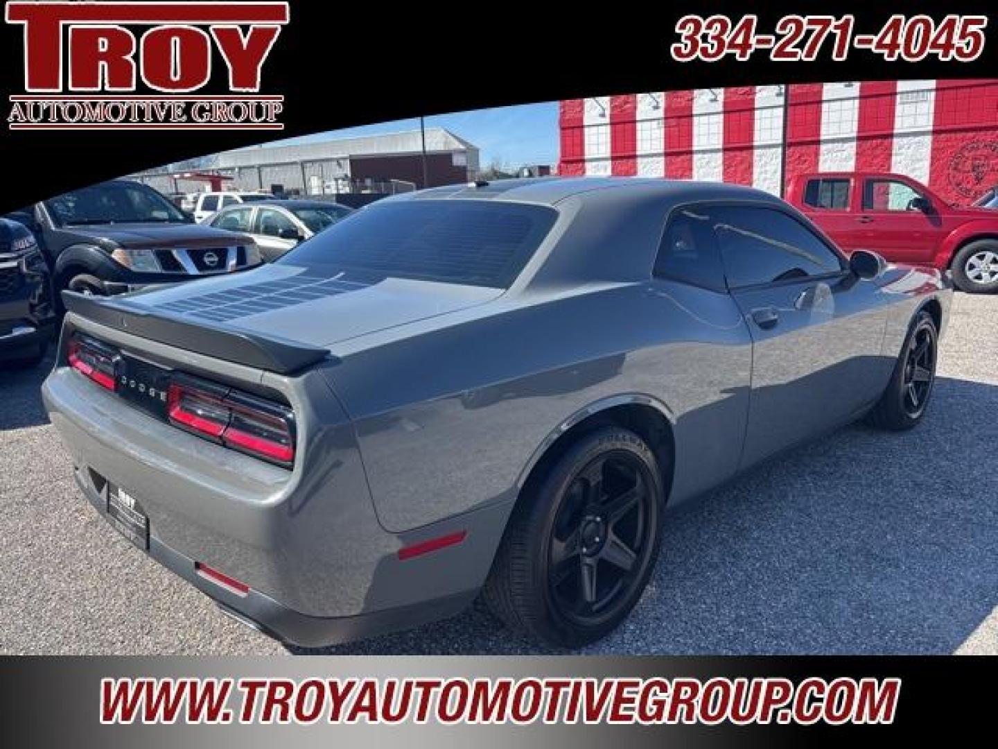 2019 Destroyer Gray Clearcoat /Black Dodge Challenger SXT (2C3CDZAG7KH) with an 3.6L V6 24V VVT engine, Automatic transmission, located at 6812 Atlanta Hwy, Montgomery, AL, 36117, (334) 271-4045, 32.382118, -86.178673 - New Price!<br><br>Destroyer Gray Clearcoat 2019 Dodge Challenger SXT RWD 3.6L V6 24V VVT 8-Speed Automatic<br><br>Financing Available---Top Value for Trades.<br><br>19/30 City/Highway MPG<br><br><br>Awards:<br> * JD Power Automotive Performance, Execution and Layout (APEAL) Study, Initial Quality S - Photo#22