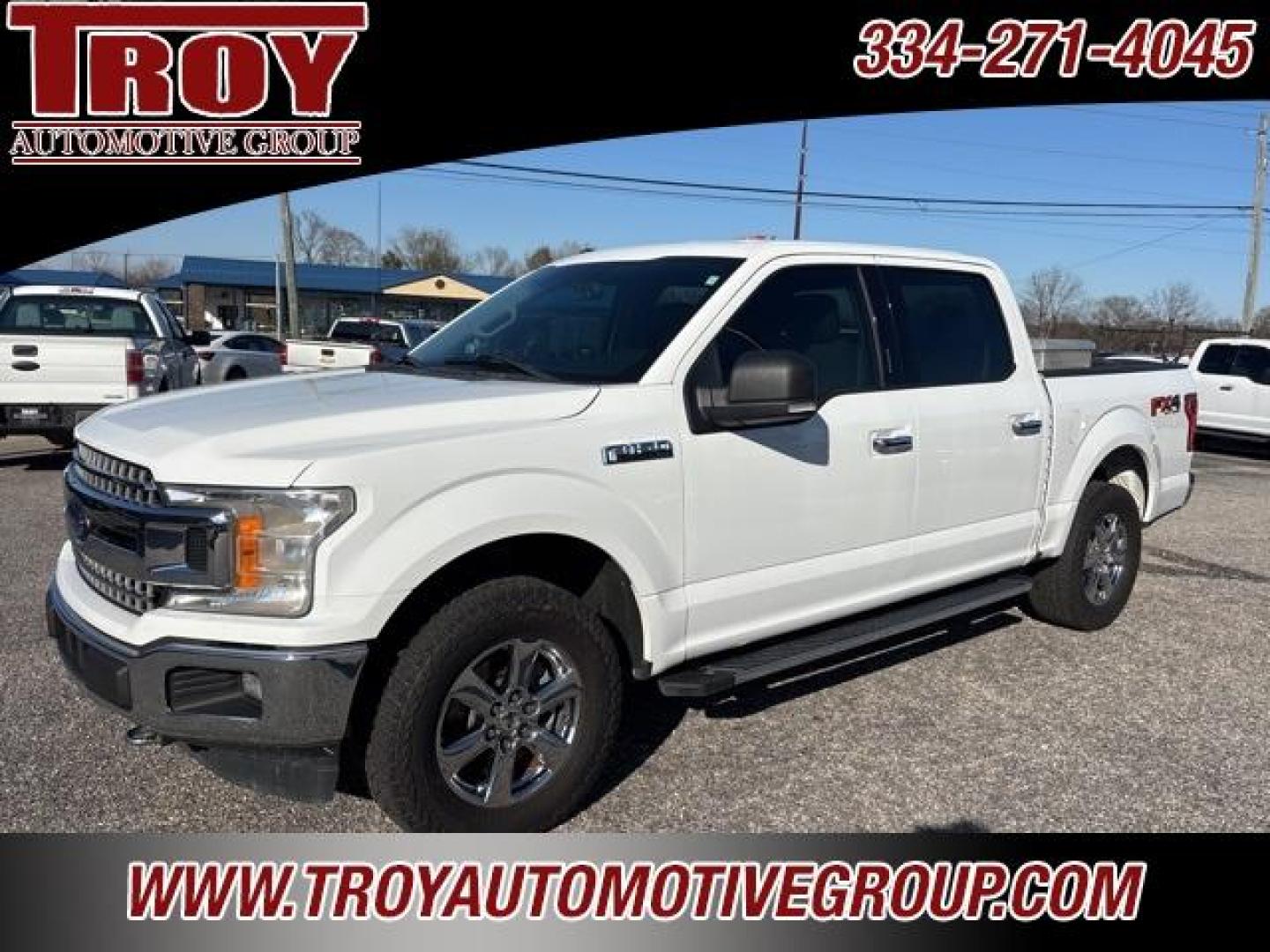 2018 Oxford White /Medium Earth Gray Ford F-150 XLT (1FTEW1EP5JF) with an 2.7L V6 EcoBoost engine, Automatic transmission, located at 6812 Atlanta Hwy, Montgomery, AL, 36117, (334) 271-4045, 32.382118, -86.178673 - Recent Arrival!<br>1-Owner!!<br>FX4 Package!!<br>Heated Seats!!<br>New Tires!!<br>Tow Package!!<br>Pro Trailer Backup Camera !!<br><br>Oxford White 2018 Ford F-150 XLT 4WD 2.7L V6 EcoBoost 10-Speed Automatic<br><br>Financing Available---Top Value for Trades.<br><br><br>Awards:<br> * 2018 KBB.com Br - Photo#3