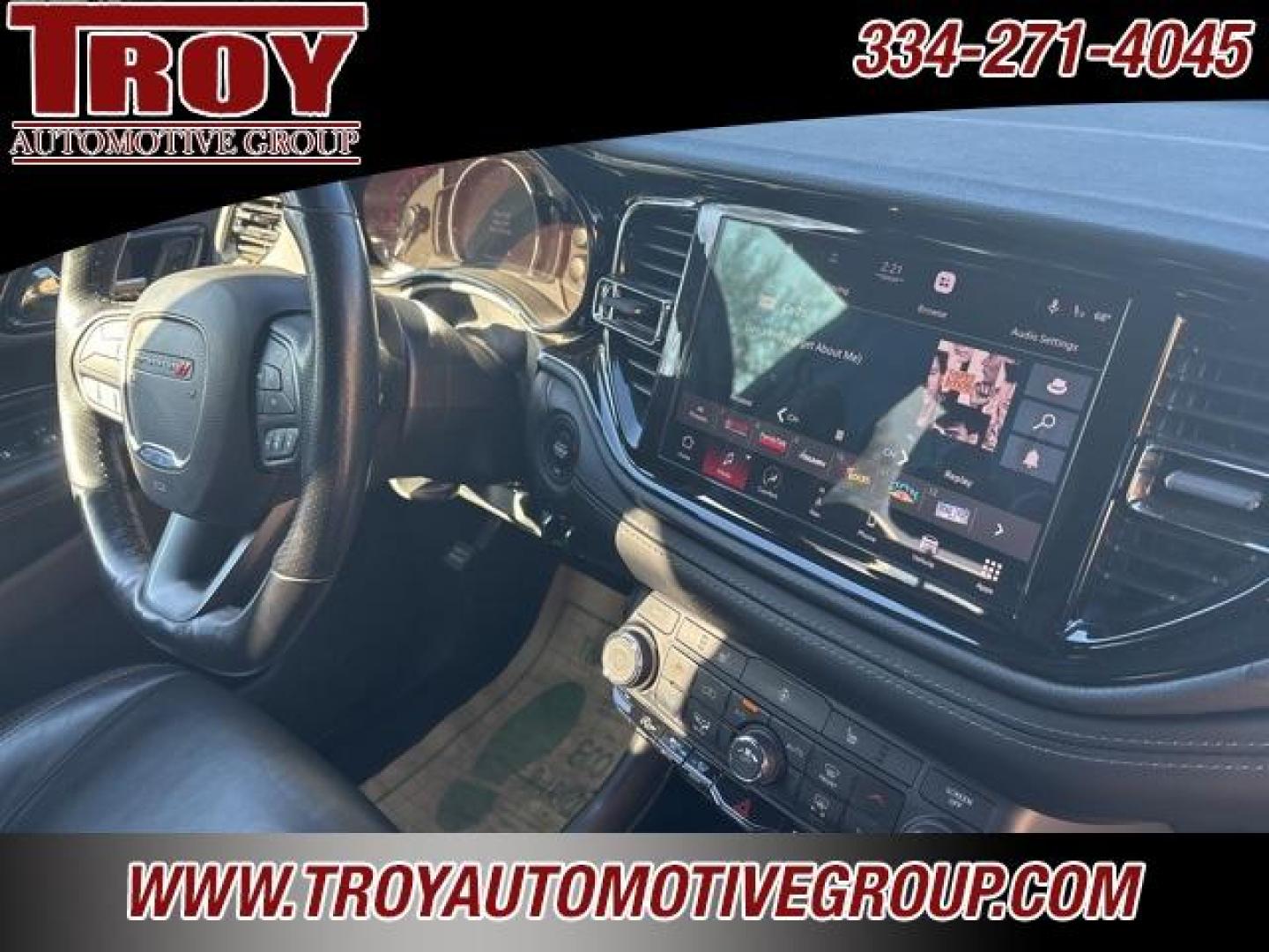 2021 Destroyer Gray Clearcoat /Black Dodge Durango GT Plus (1C4RDHDG1MC) with an 3.6L V6 24V VVT engine, Automatic transmission, located at 6812 Atlanta Hwy, Montgomery, AL, 36117, (334) 271-4045, 32.382118, -86.178673 - Photo#39