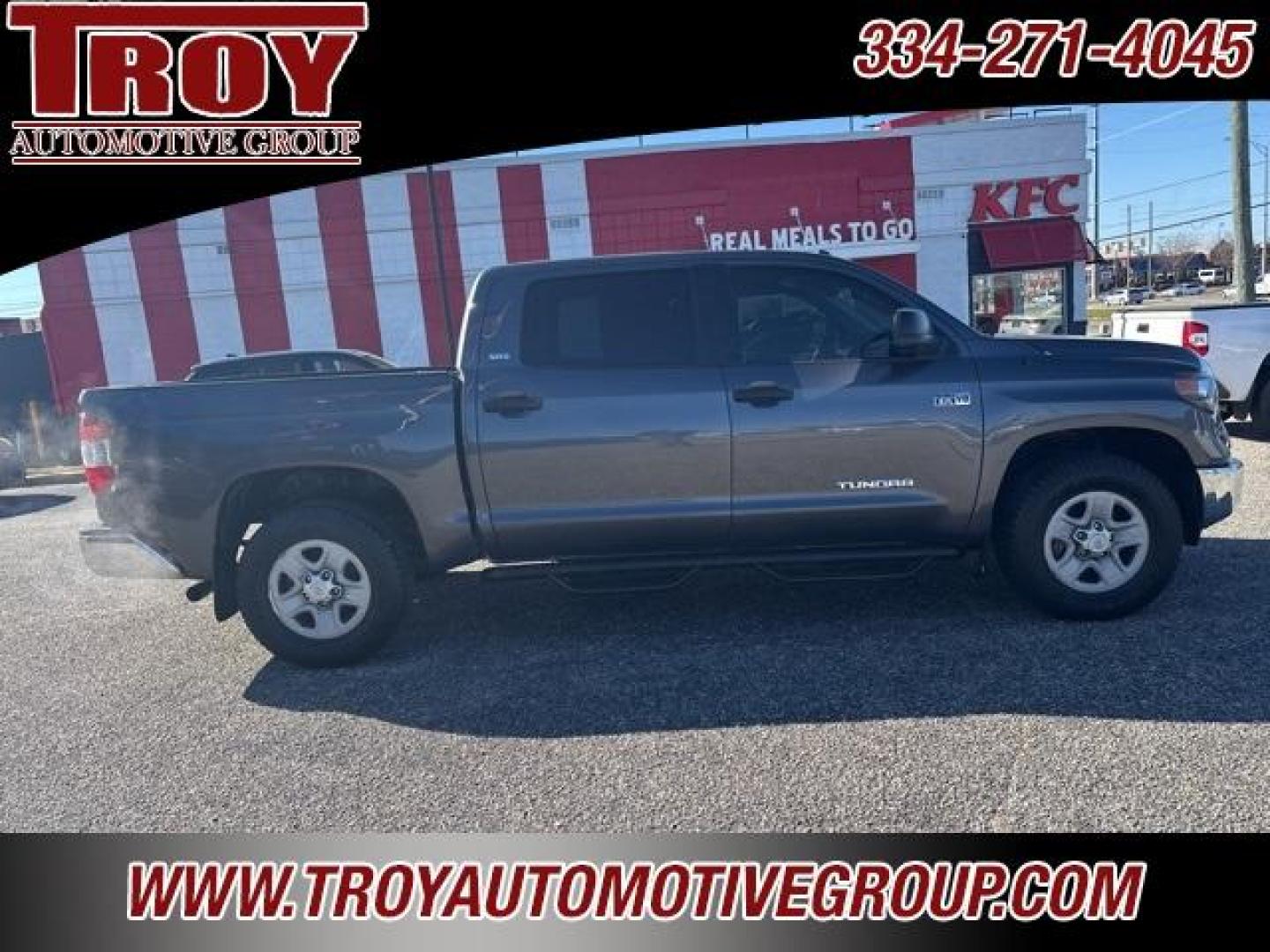 2018 Magnetic Gray Metallic /Graphite Toyota Tundra SR5 (5TFDW5F17JX) with an 5.7L 8-Cylinder SMPI DOHC engine, Automatic transmission, located at 6812 Atlanta Hwy, Montgomery, AL, 36117, (334) 271-4045, 32.382118, -86.178673 - Priced below KBB Fair Purchase Price!<br><br>Magnetic Gray Metallic 2018 Toyota Tundra SR5 4WD 5.7L 8-Cylinder SMPI DOHC 6-Speed Automatic Electronic with Overdrive<br><br>Financing Available---Top Value for Trades.<br><br><br>Awards:<br> * 2018 KBB.com Best Resale Value Awards * 2018 KBB.com 10 - Photo#10