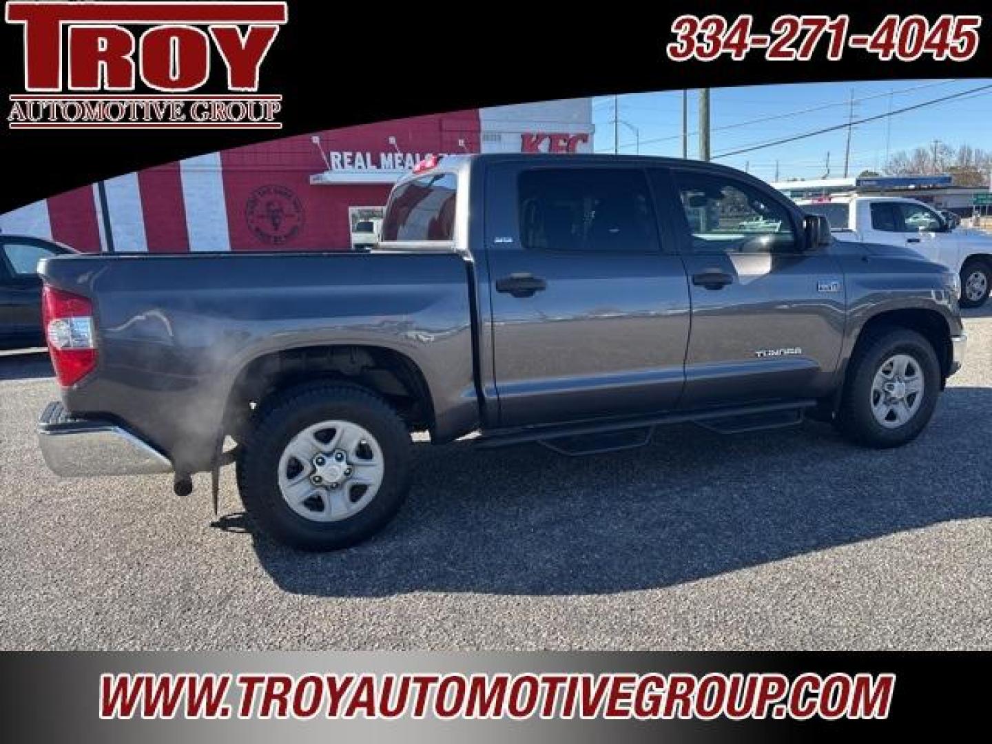 2018 Magnetic Gray Metallic /Graphite Toyota Tundra SR5 (5TFDW5F17JX) with an 5.7L 8-Cylinder SMPI DOHC engine, Automatic transmission, located at 6812 Atlanta Hwy, Montgomery, AL, 36117, (334) 271-4045, 32.382118, -86.178673 - Priced below KBB Fair Purchase Price!<br><br>Magnetic Gray Metallic 2018 Toyota Tundra SR5 4WD 5.7L 8-Cylinder SMPI DOHC 6-Speed Automatic Electronic with Overdrive<br><br>Financing Available---Top Value for Trades.<br><br><br>Awards:<br> * 2018 KBB.com Best Resale Value Awards * 2018 KBB.com 10 - Photo#11